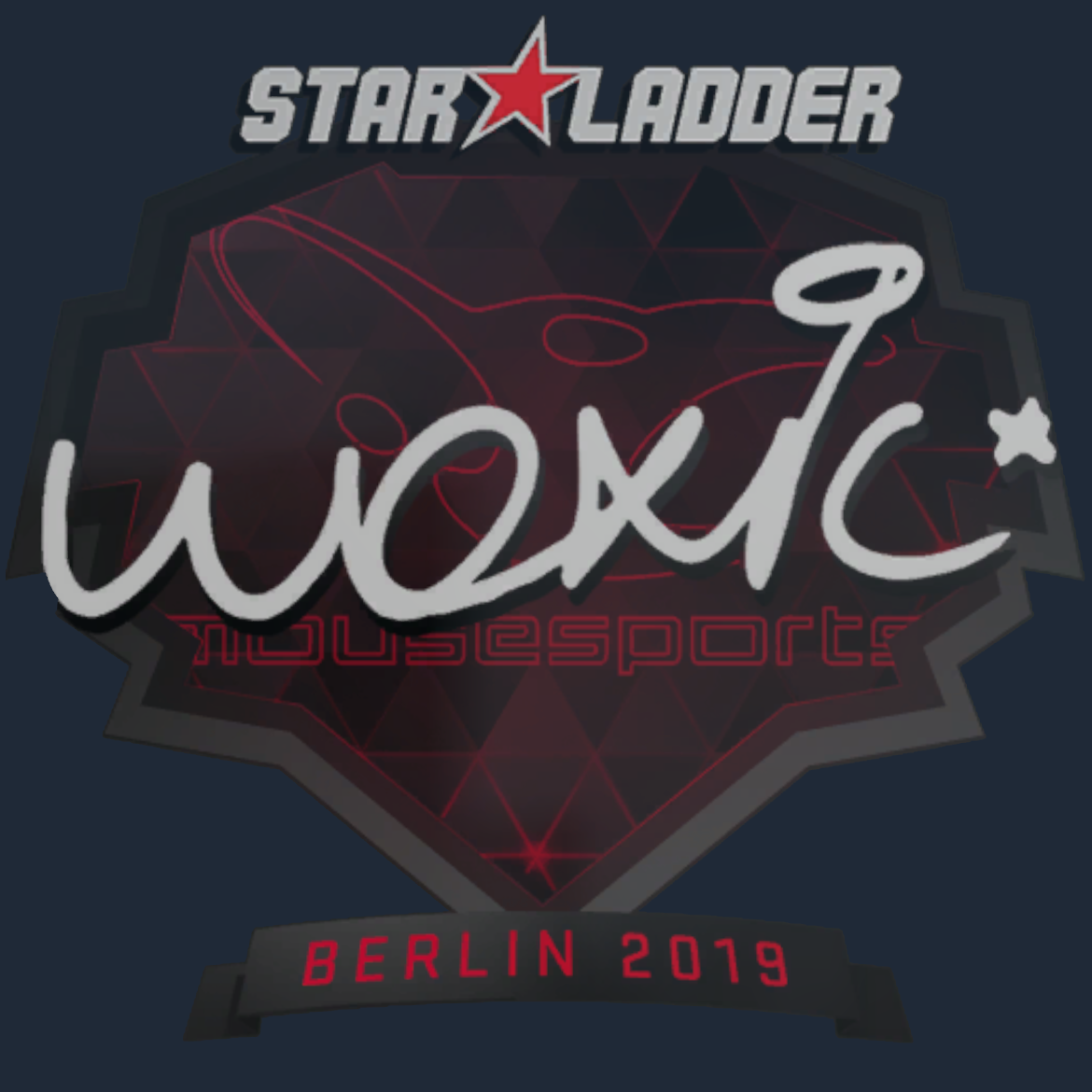 Sticker | woxic | Berlin 2019 Screenshot