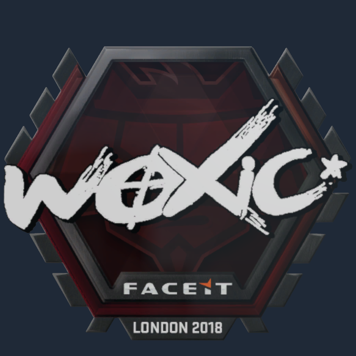 Sticker | woxic | London 2018 Screenshot