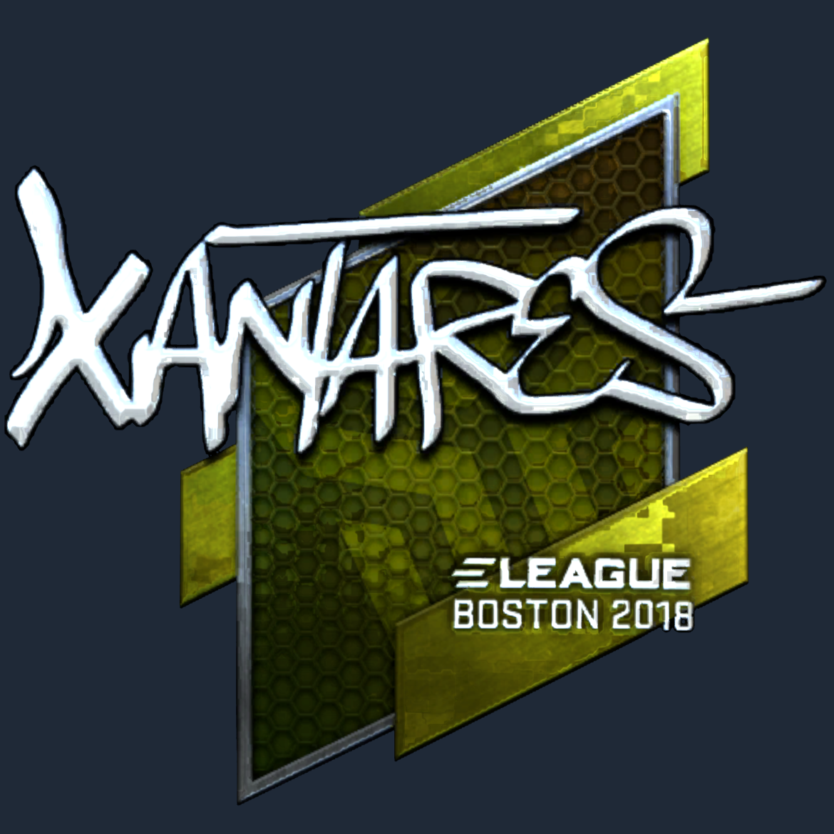 Sticker | XANTARES (Foil) | Boston 2018 Screenshot