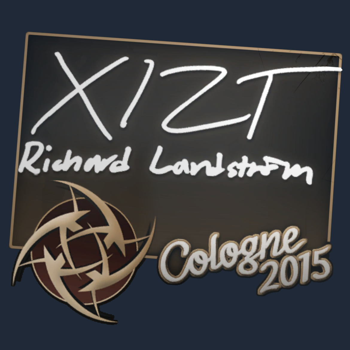 Sticker | Xizt | Cologne 2015 Screenshot
