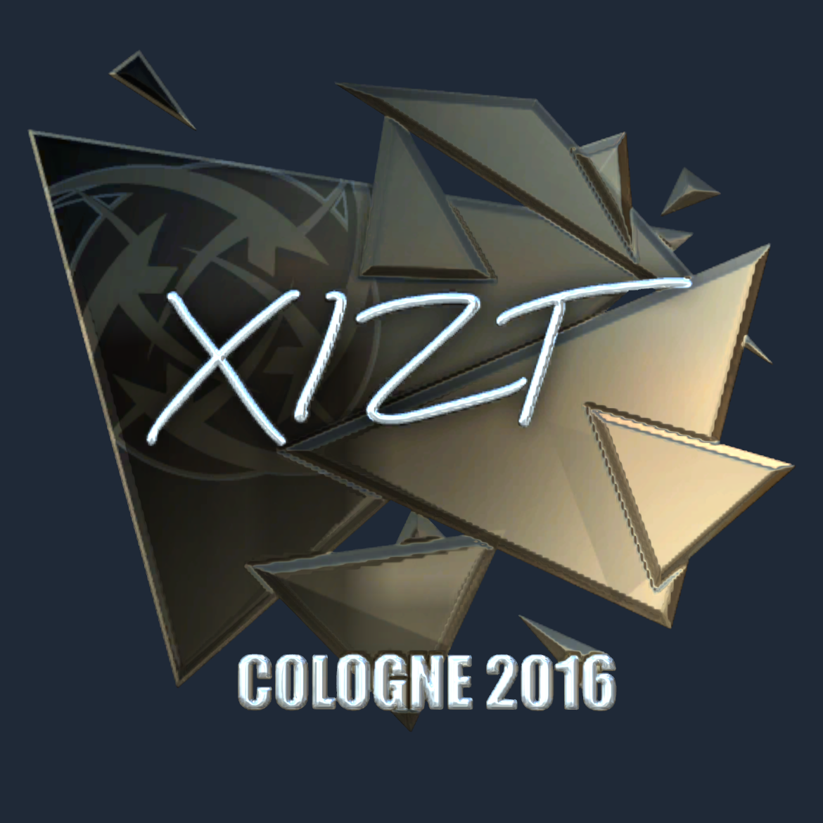 Sticker | Xizt (Foil) | Cologne 2016 Screenshot