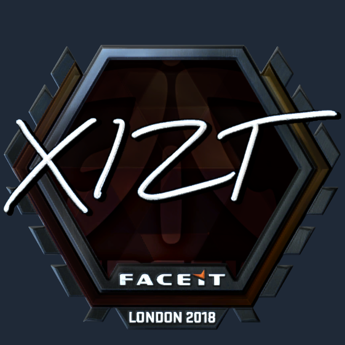 Sticker | Xizt (Foil) | London 2018 Screenshot
