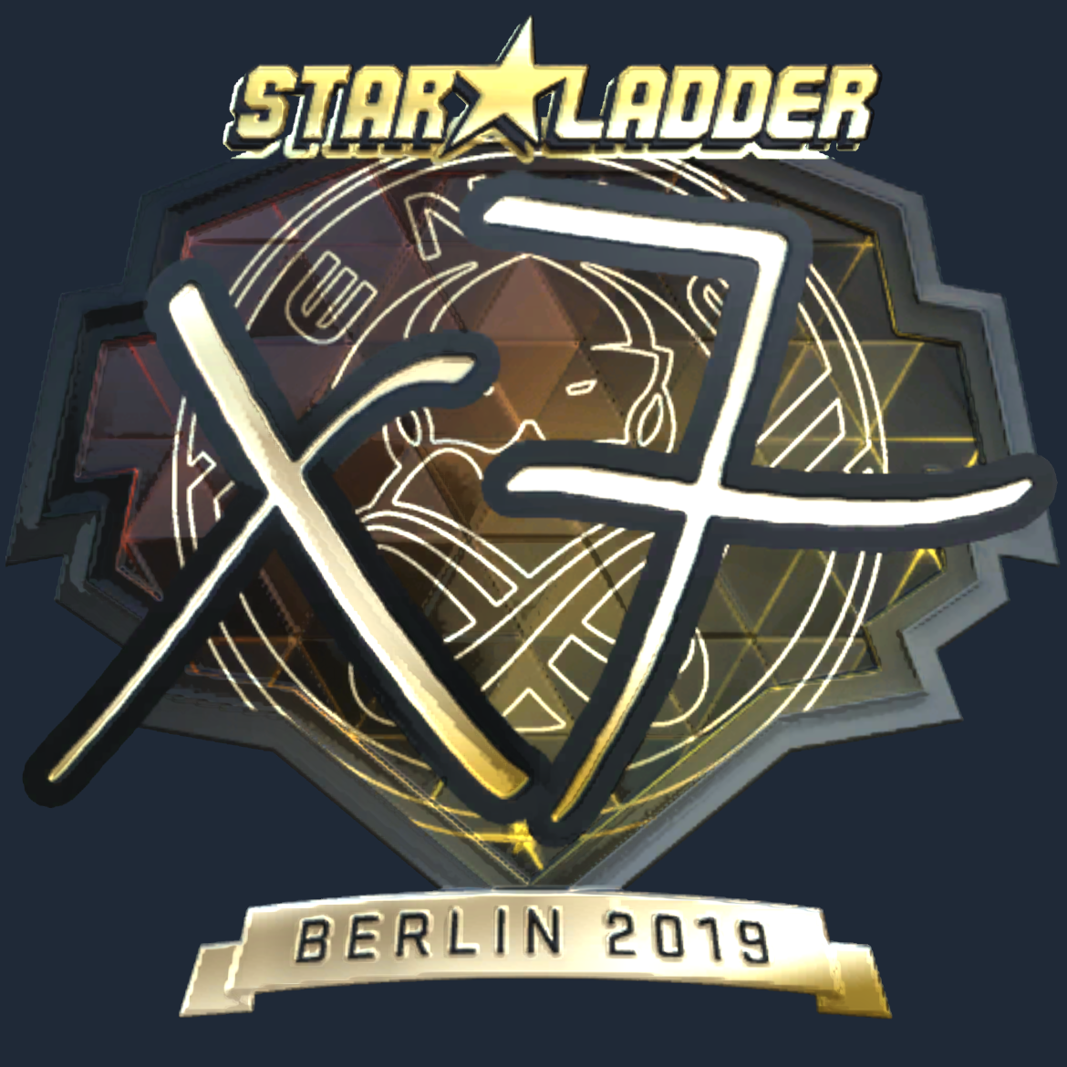 Sticker | xseveN (Gold) | Berlin 2019 Screenshot