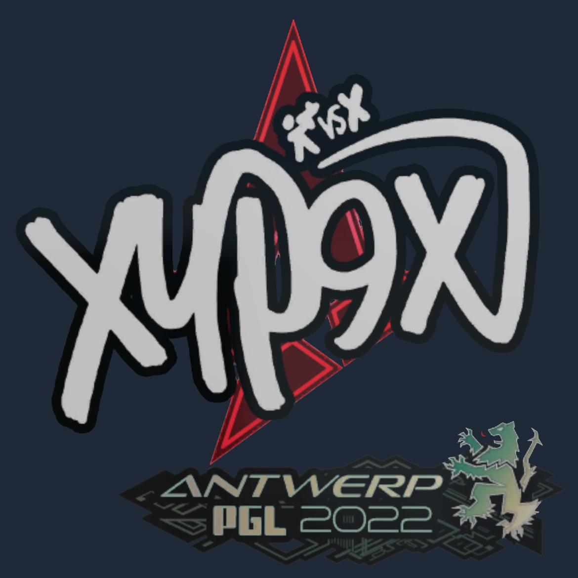 Sticker | Xyp9x | Antwerp 2022 Screenshot