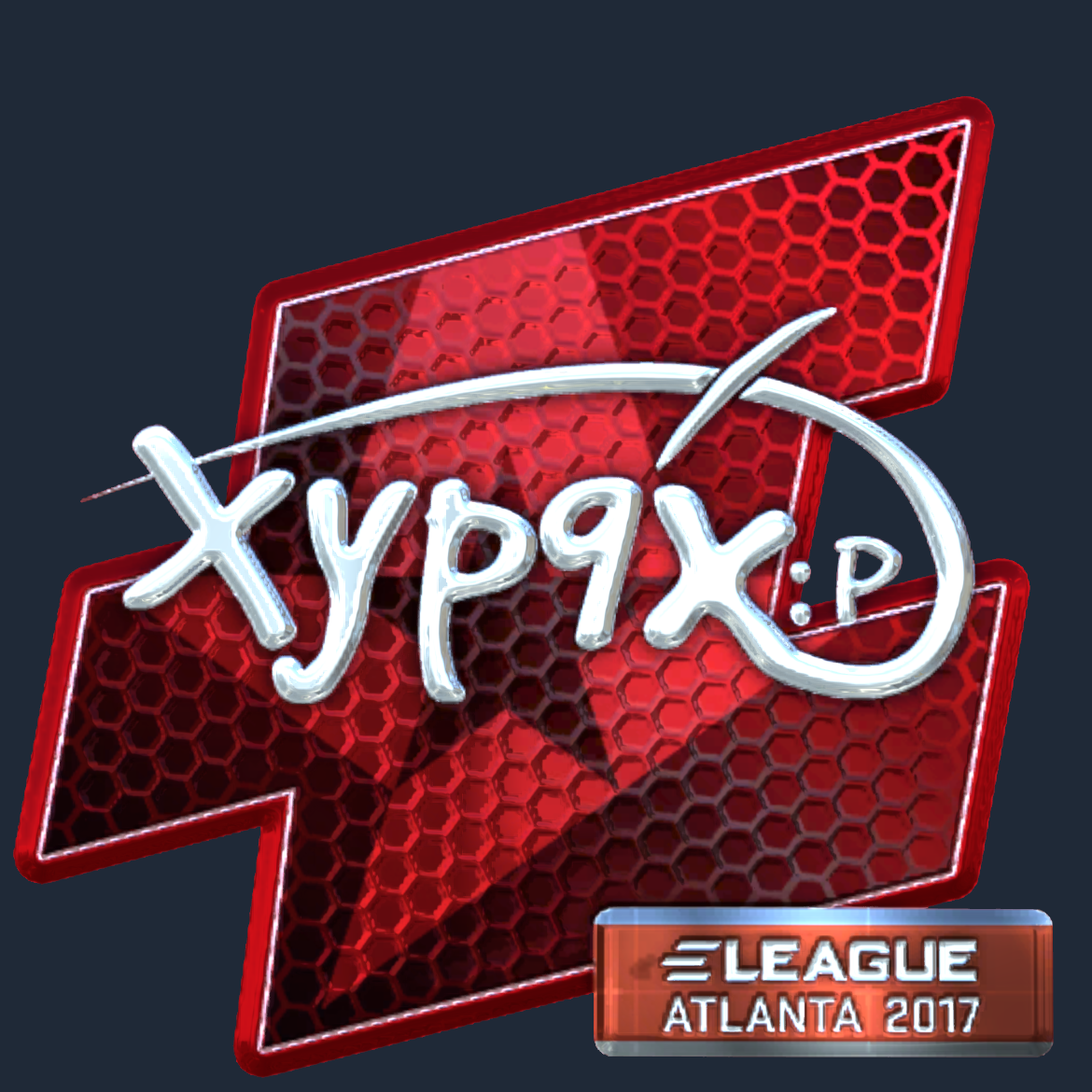 Sticker | Xyp9x (Foil) | Atlanta 2017 Screenshot