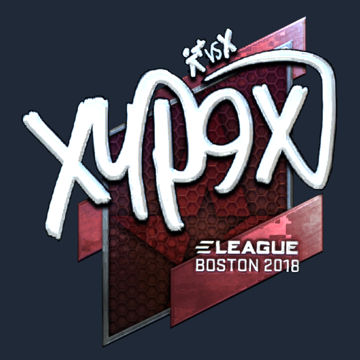 Sticker | Xyp9x (Foil) | Boston 2018 Screenshot