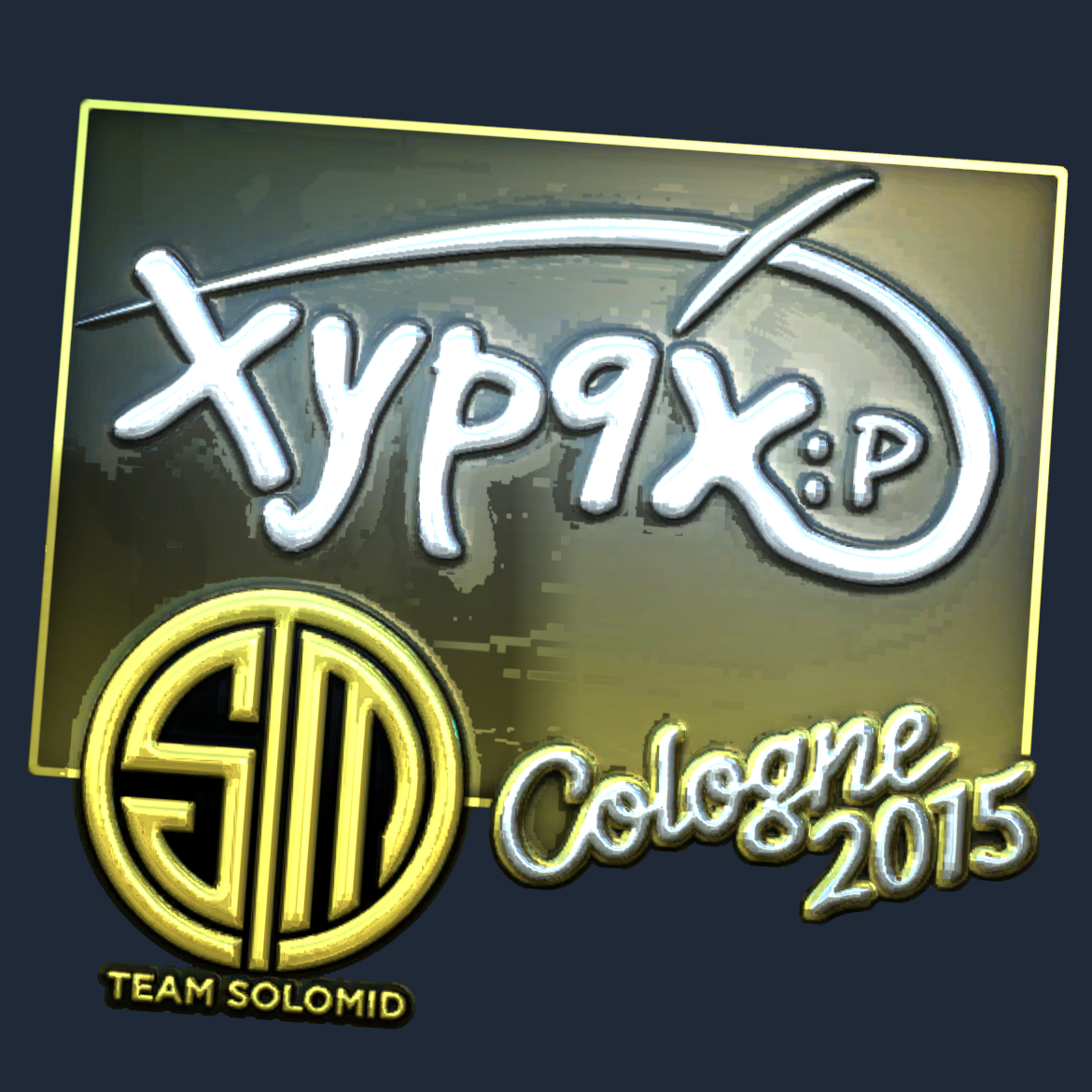 Sticker | Xyp9x (Foil) | Cologne 2015 Screenshot