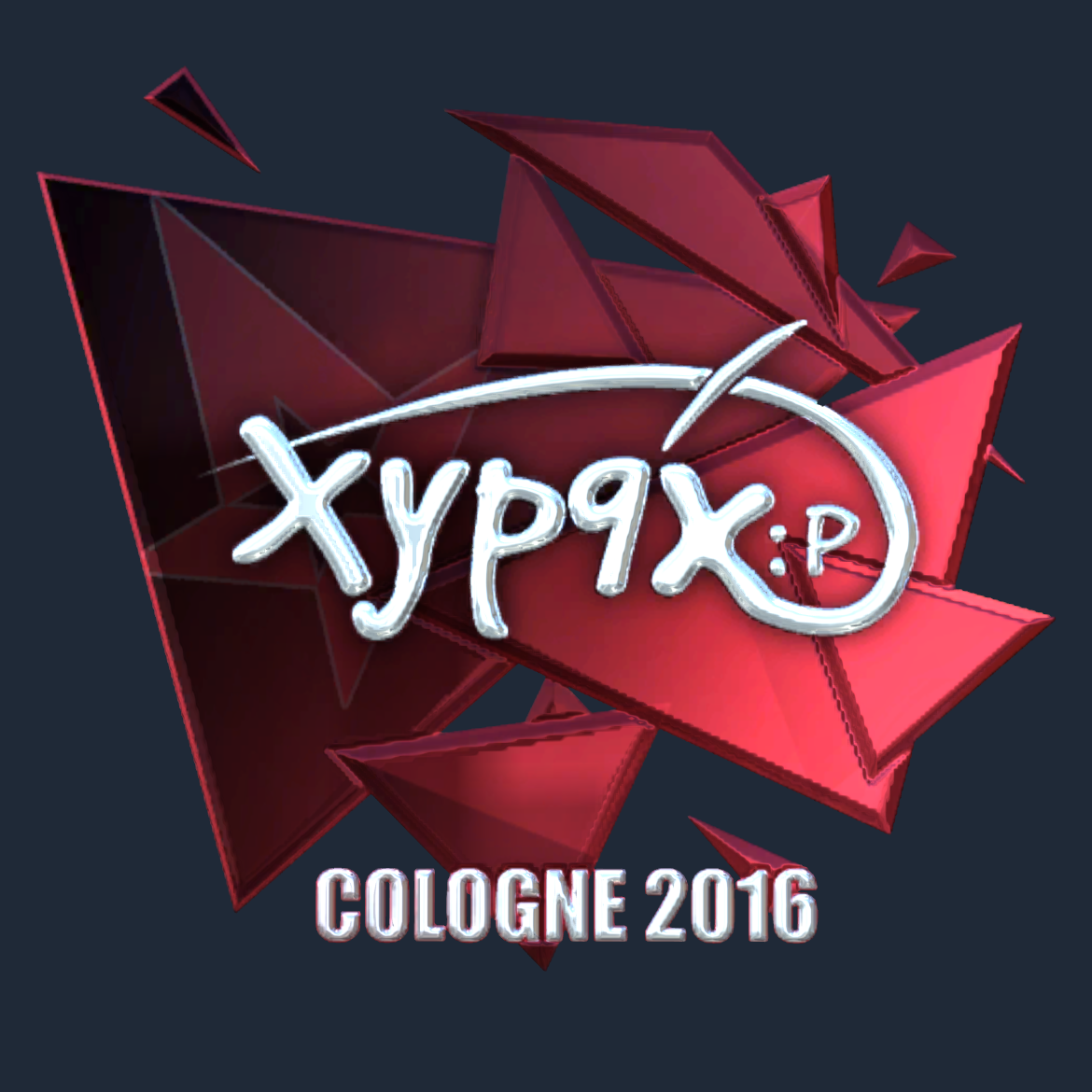 Sticker | Xyp9x (Foil) | Cologne 2016 Screenshot