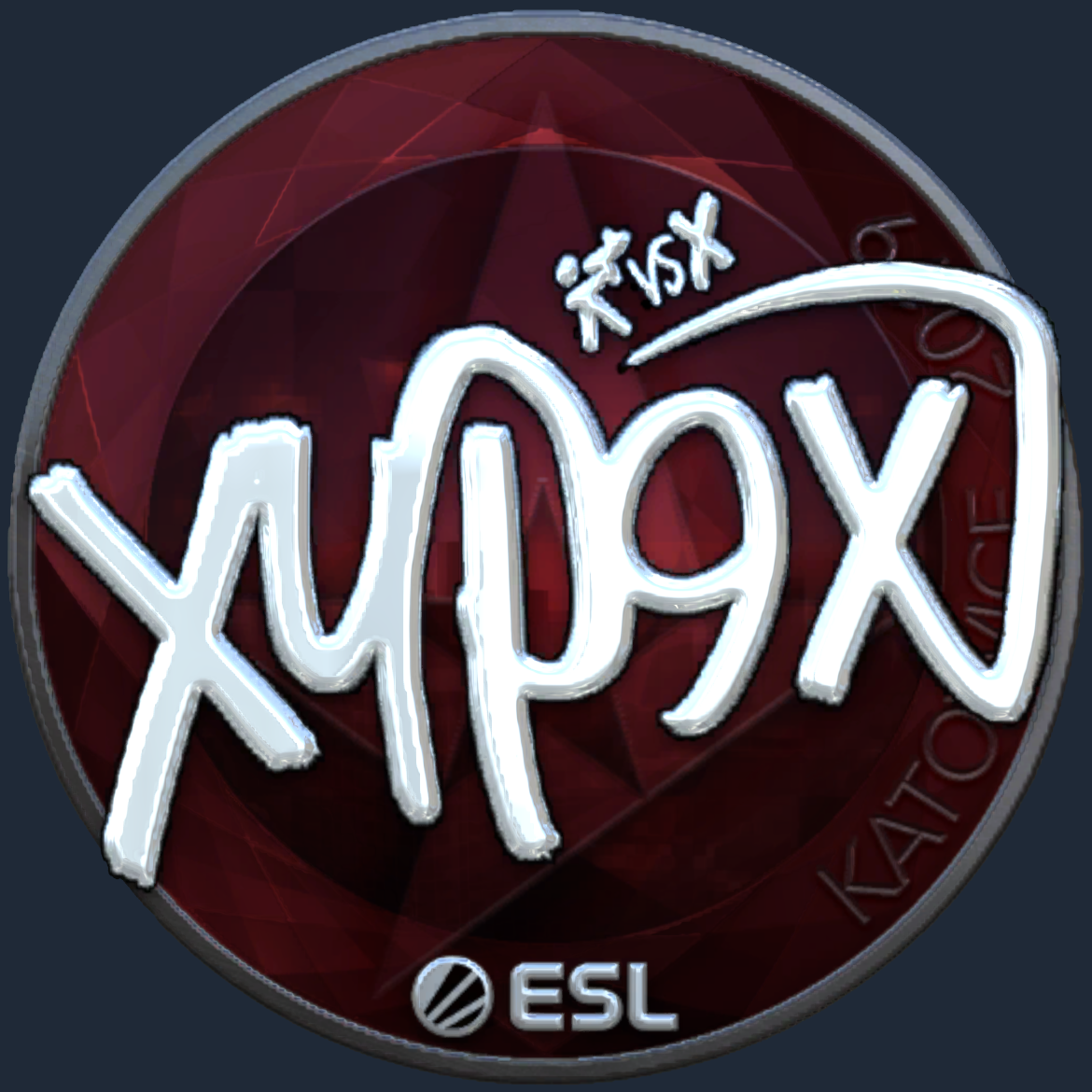 Sticker | Xyp9x (Foil) | Katowice 2019 Screenshot