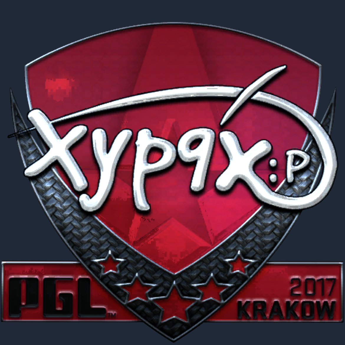 Sticker | Xyp9x (Foil) | Krakow 2017 Screenshot