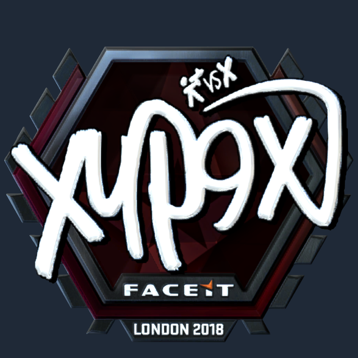 Sticker | Xyp9x (Foil) | London 2018 Screenshot