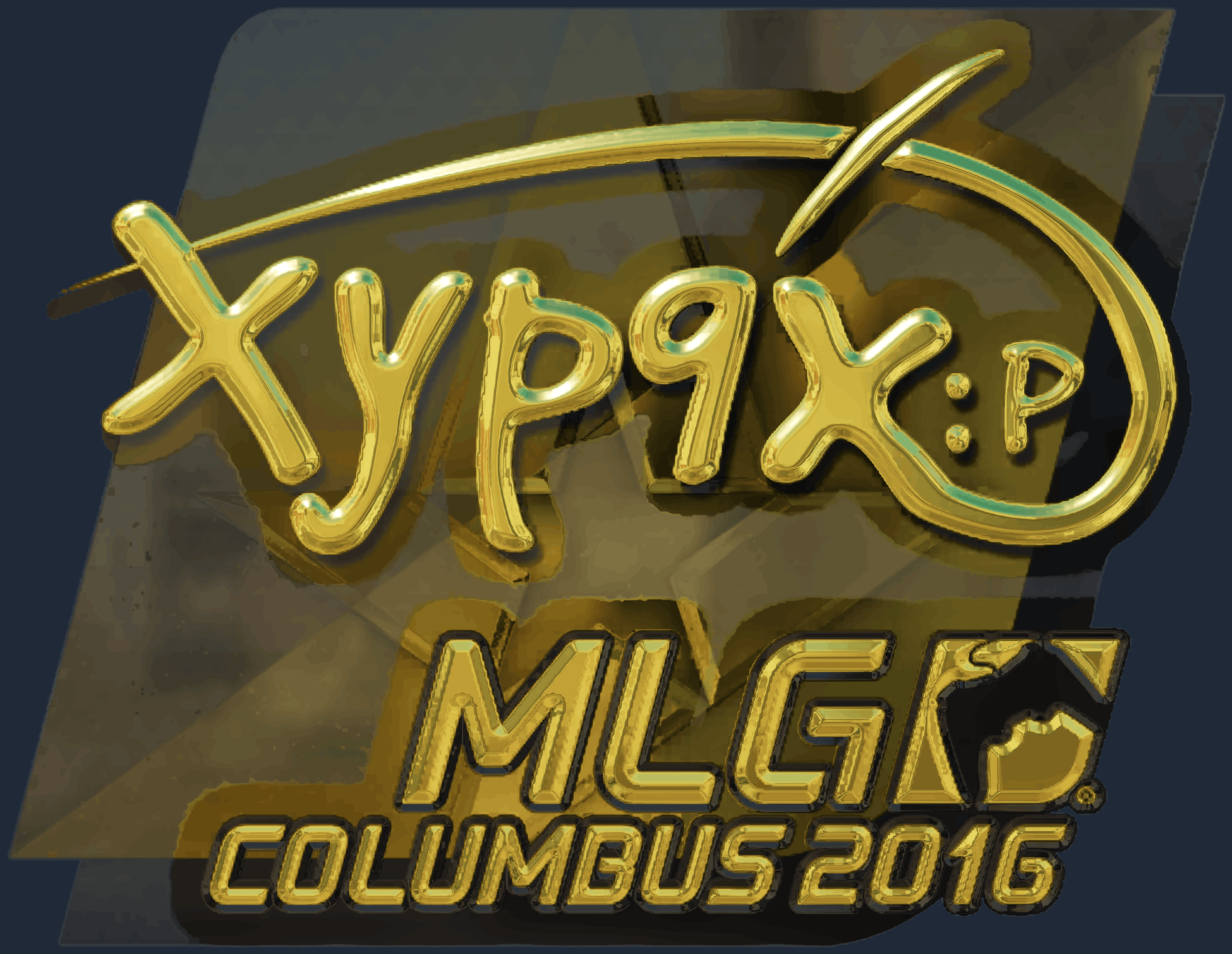 Sticker | Xyp9x (Gold) | MLG Columbus 2016 Screenshot