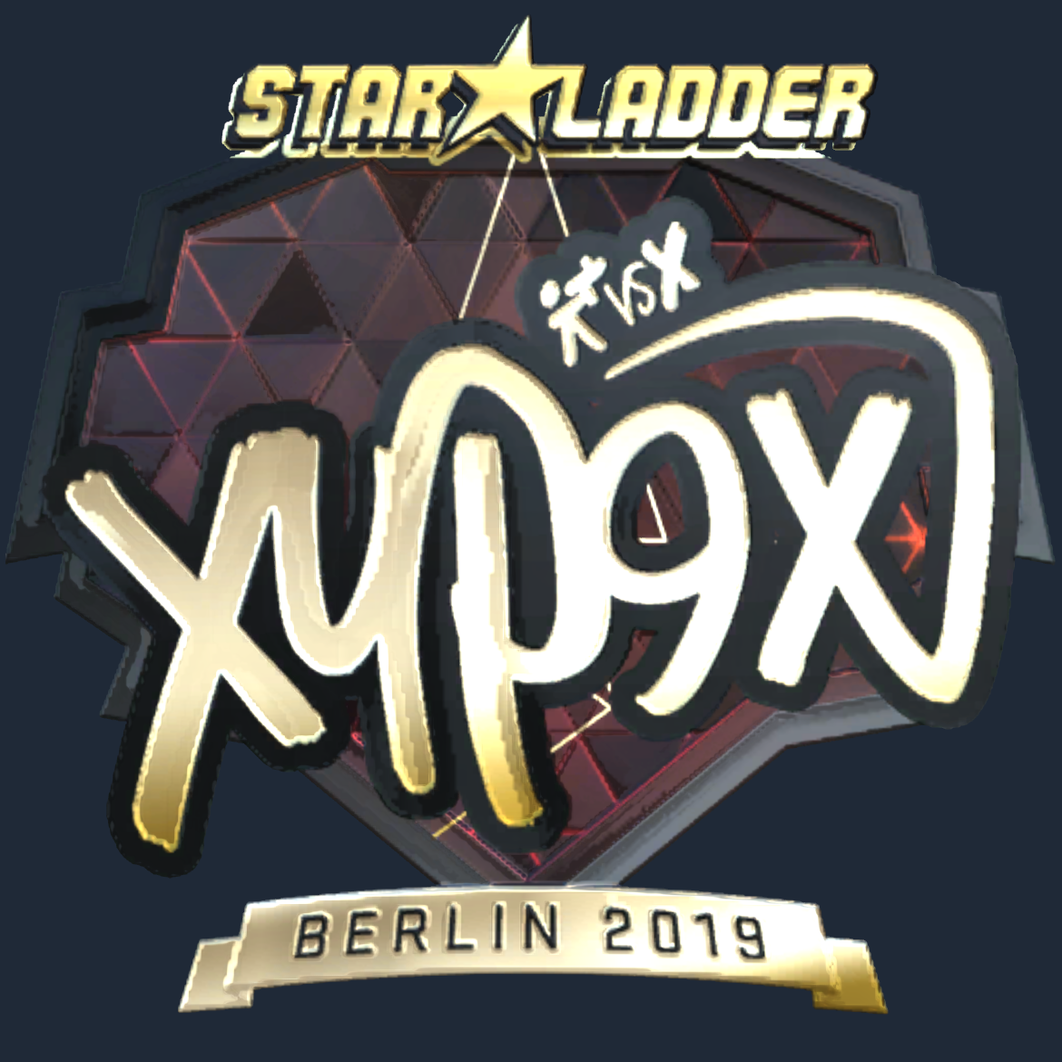 Sticker | Xyp9x (Gold) | Berlin 2019 Screenshot