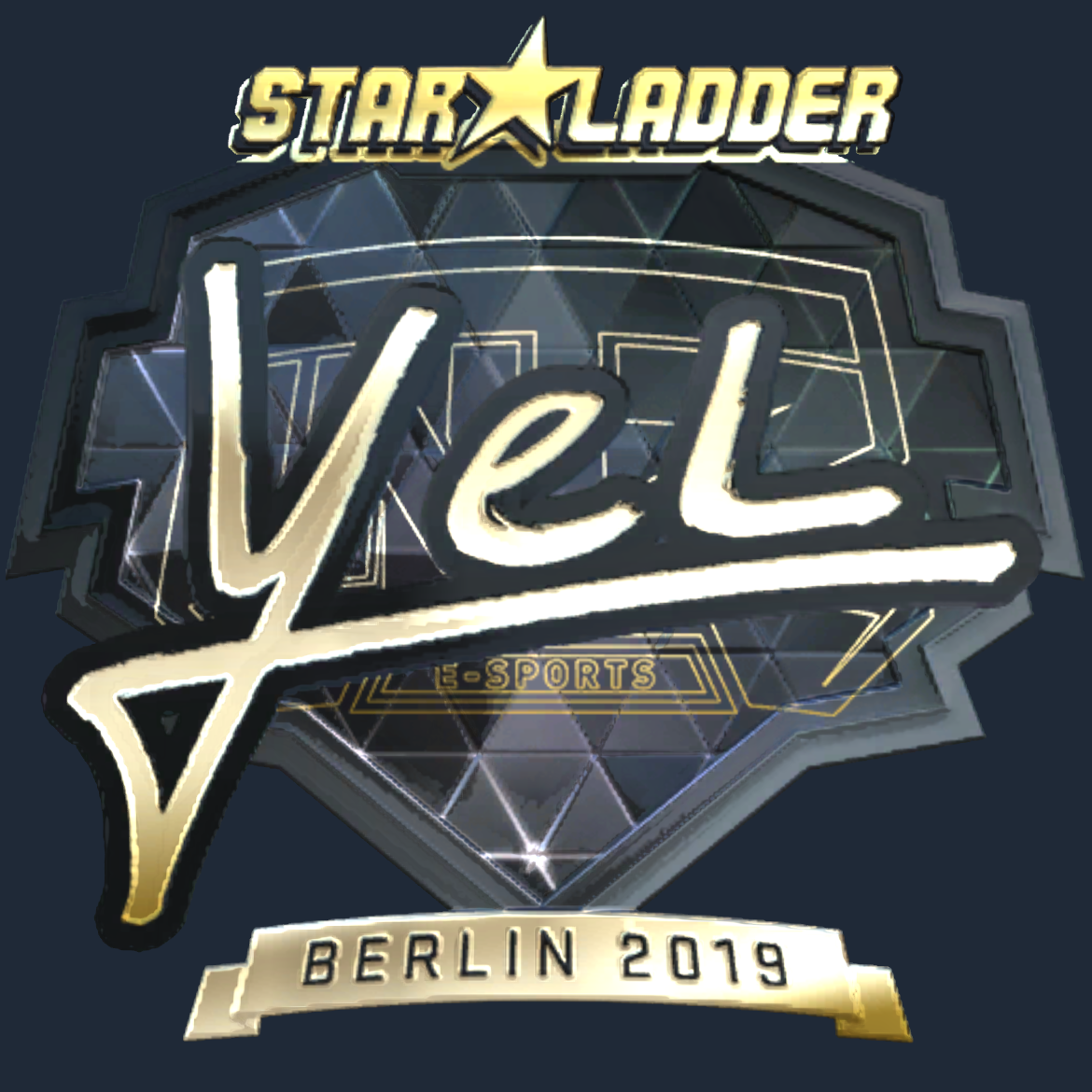 Sticker | yel (Gold) | Berlin 2019 Screenshot
