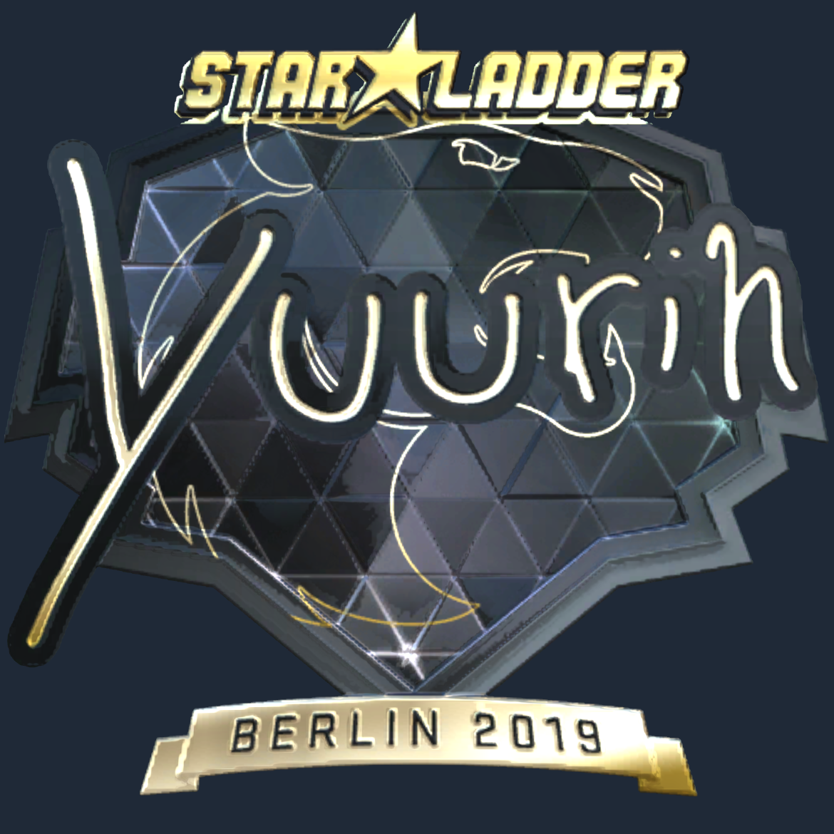 Sticker | yuurih (Gold) | Berlin 2019 Screenshot