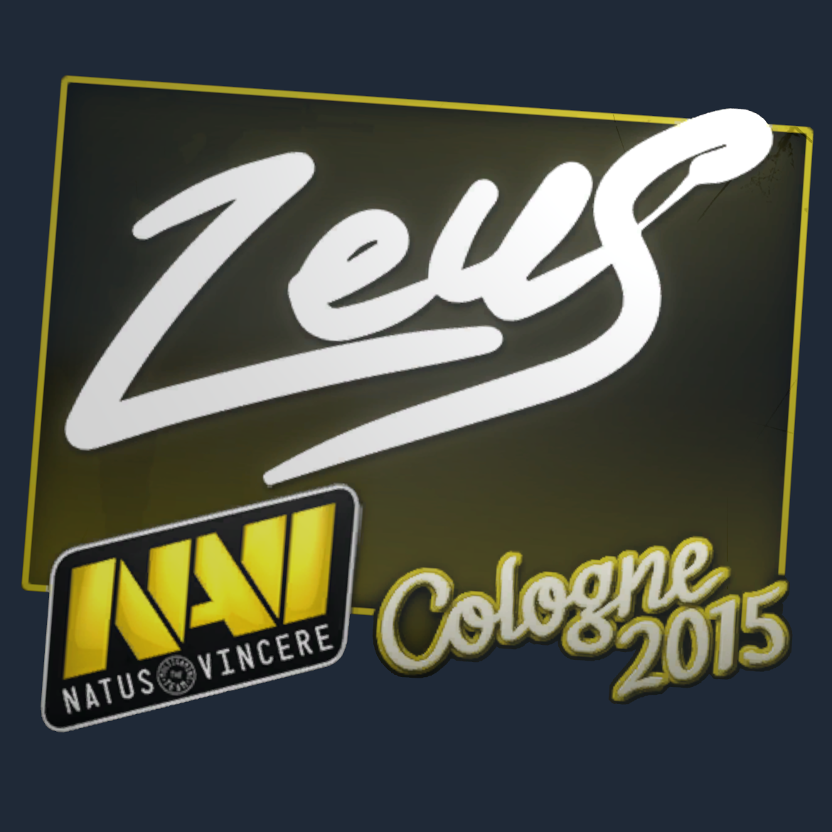 Sticker | Zeus | Cologne 2015 Screenshot