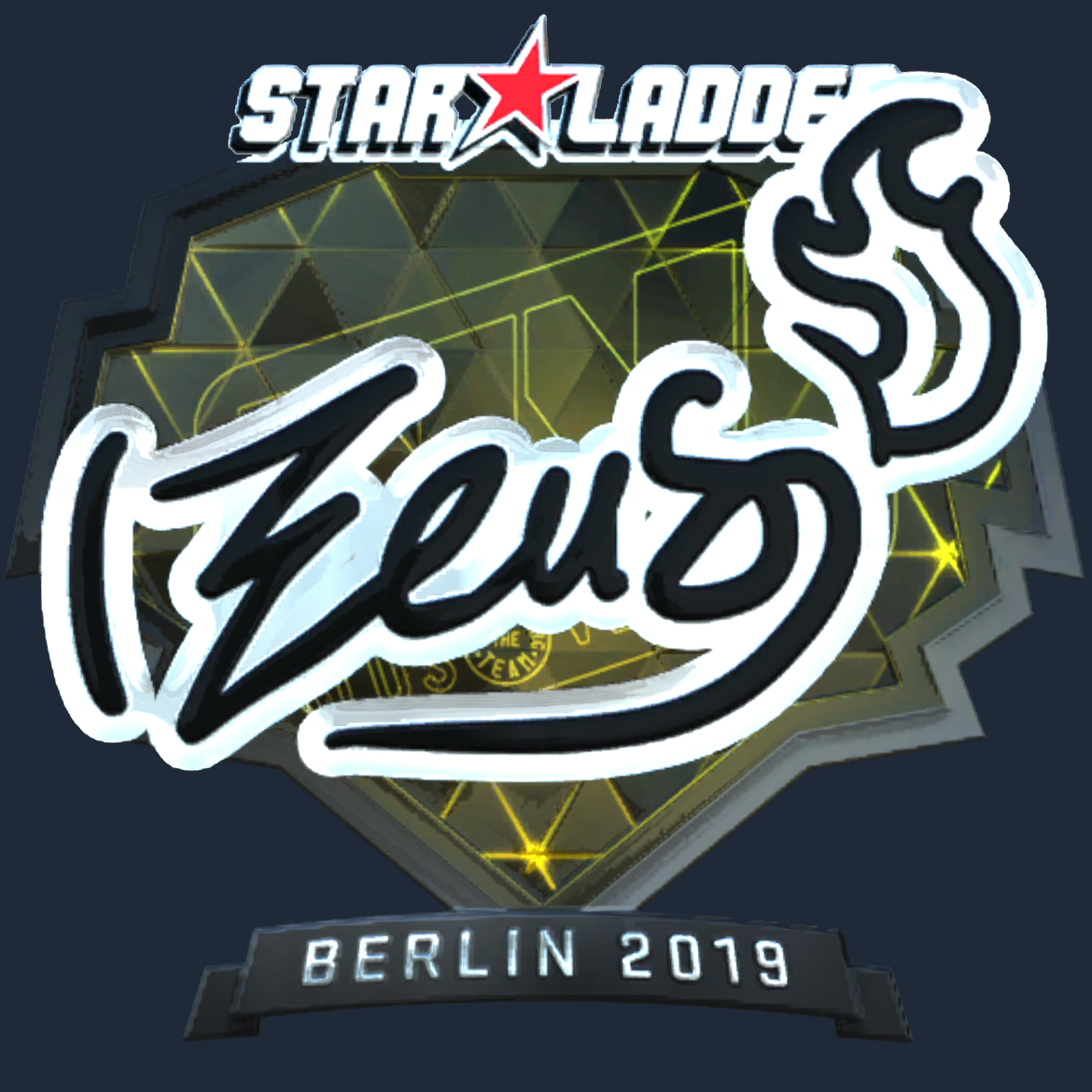 Sticker | Zeus (Foil) | Berlin 2019 Screenshot