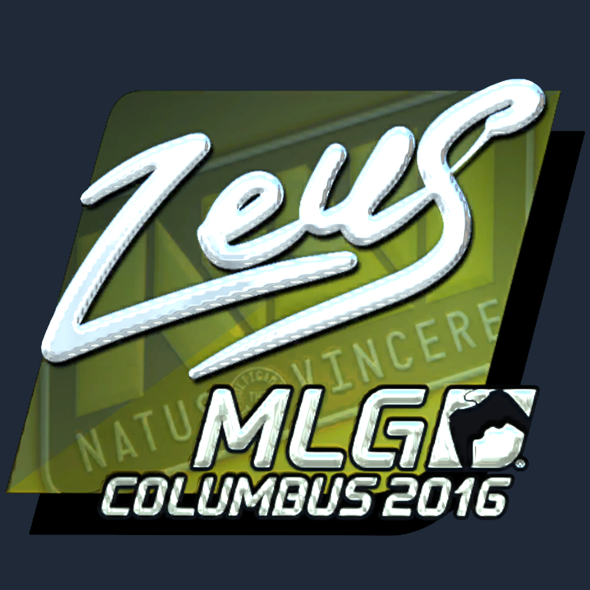Sticker | Zeus (Foil) | MLG Columbus 2016 Screenshot