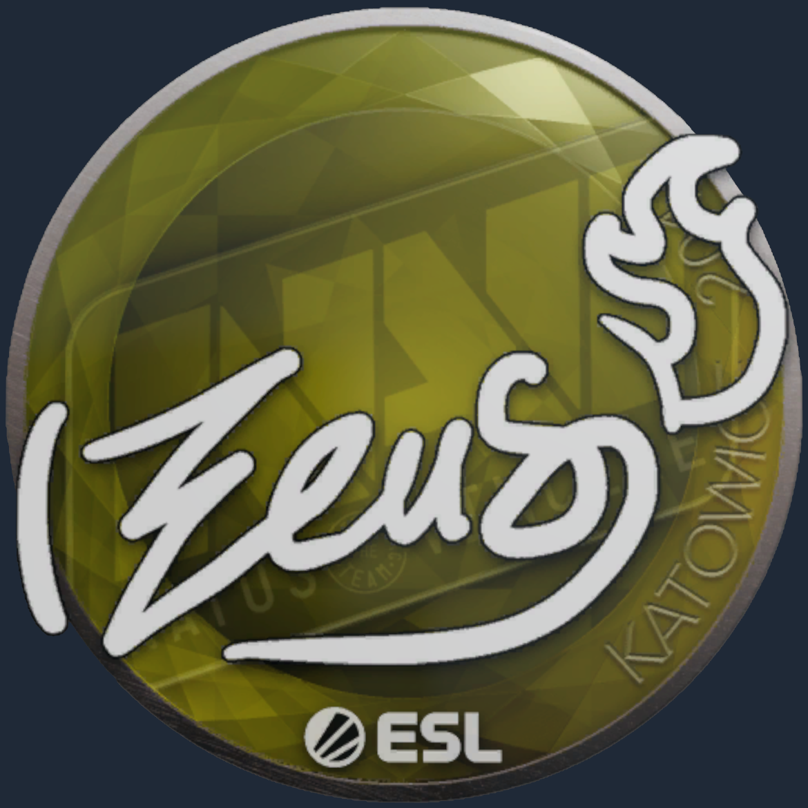 Sticker | Zeus | Katowice 2019 Screenshot