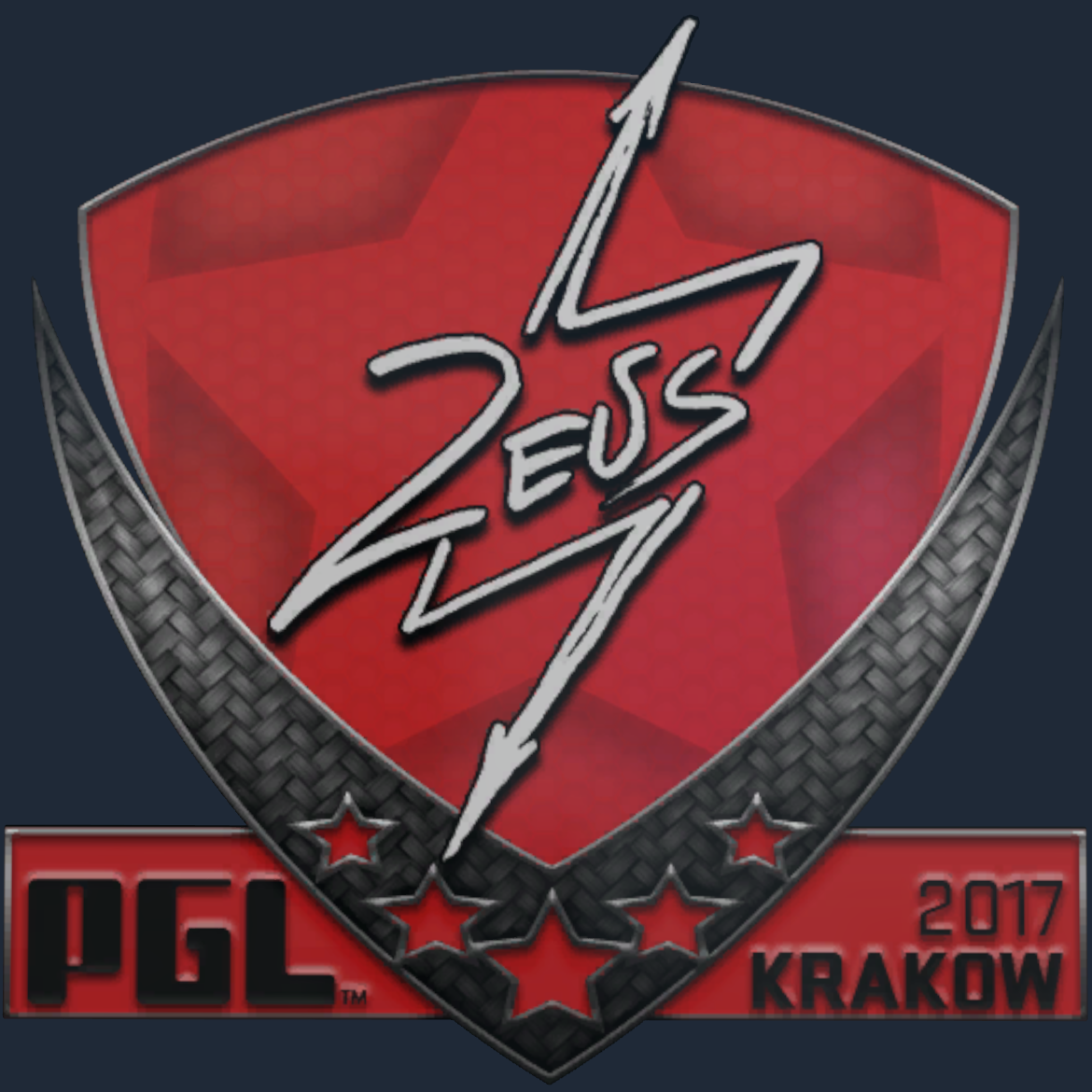 Sticker | Zeus | Krakow 2017 Screenshot