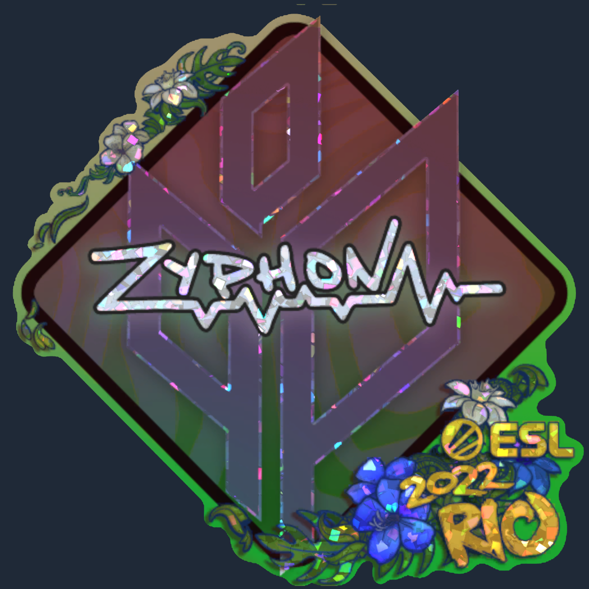 Sticker | Zyphon (Glitter) | Rio 2022 Screenshot