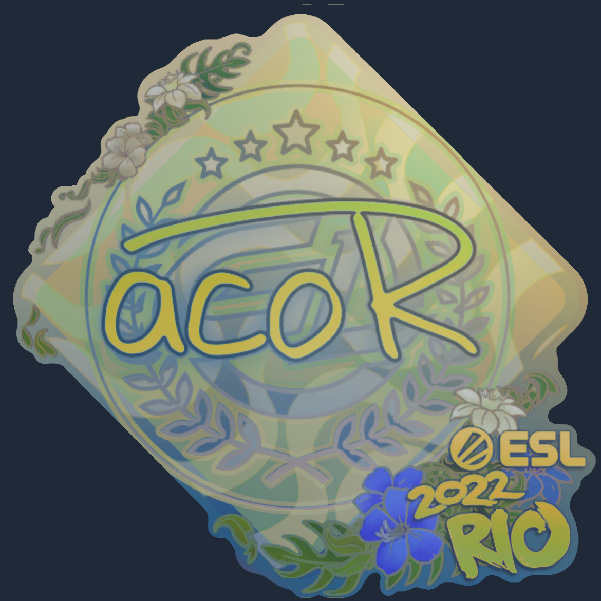 Sticker | acoR (Holo) | Rio 2022 Screenshot