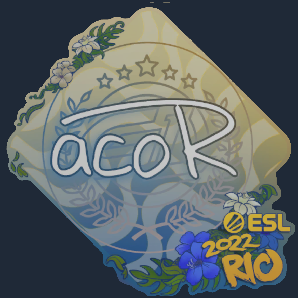 Sticker | acoR | Rio 2022 Screenshot