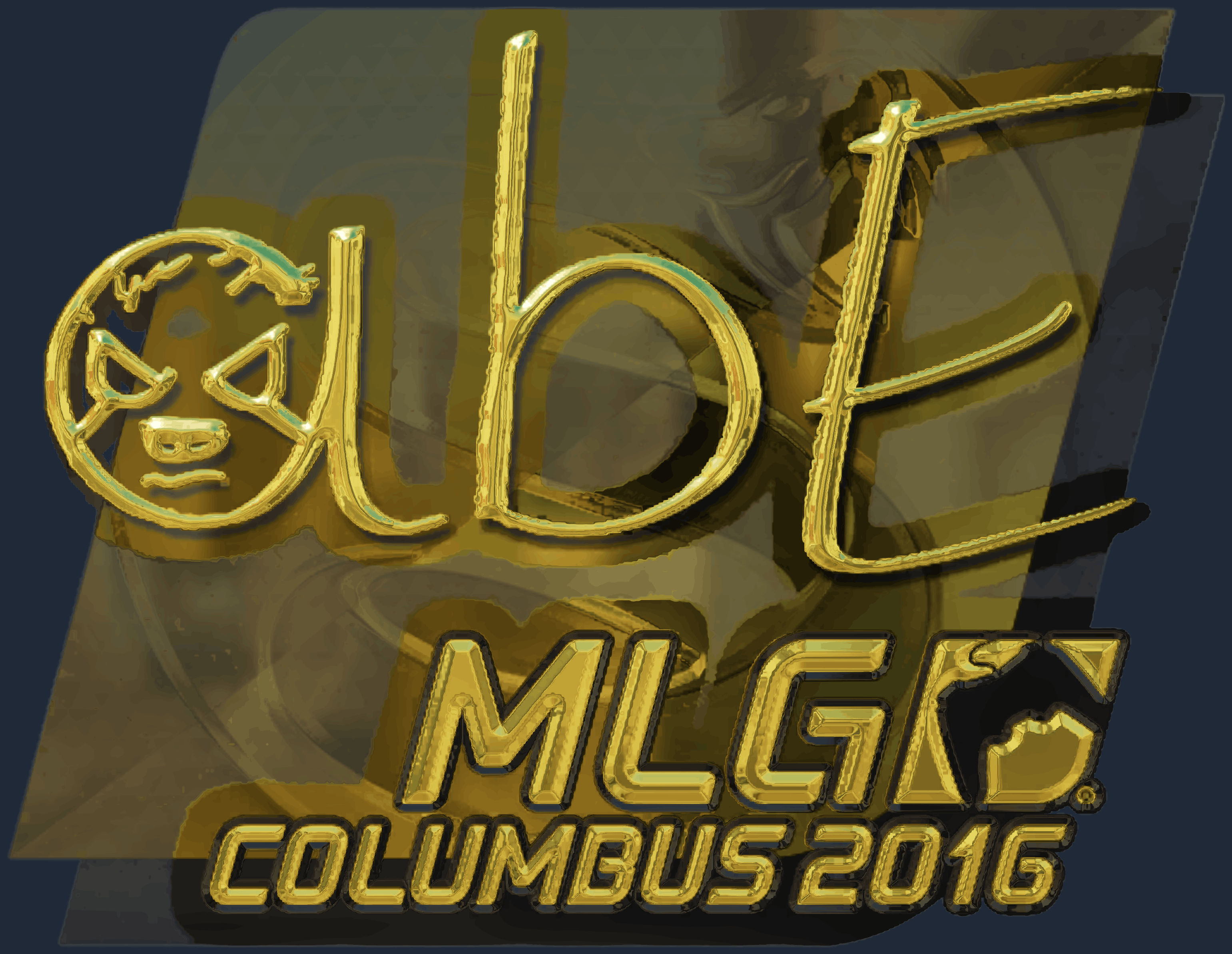 Sticker | abE (Gold) | MLG Columbus 2016 Screenshot