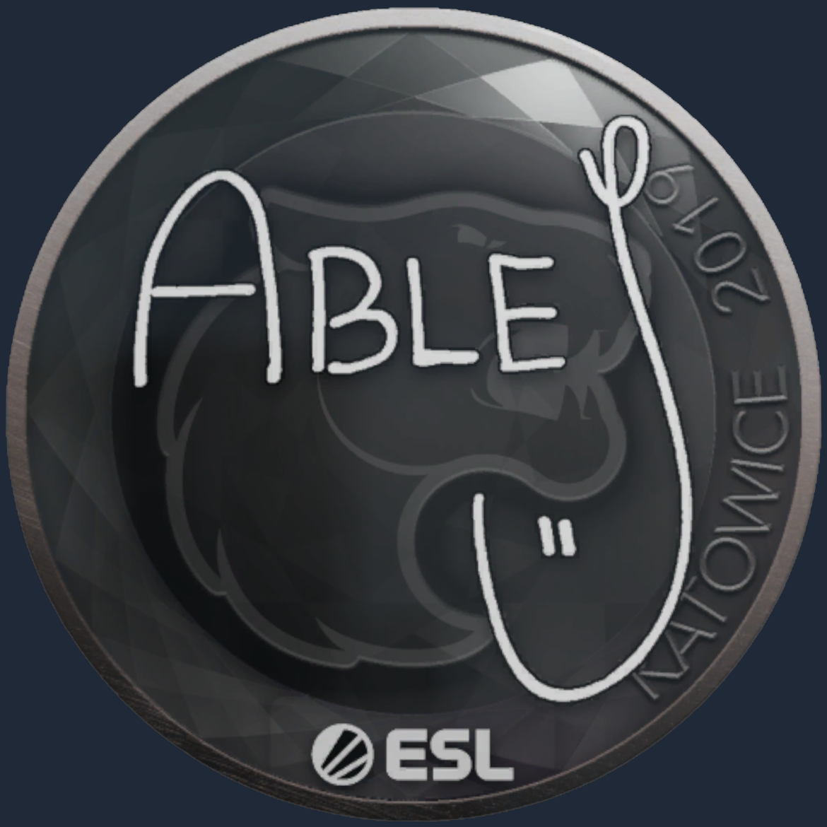 Sticker | ableJ | Katowice 2019 Screenshot