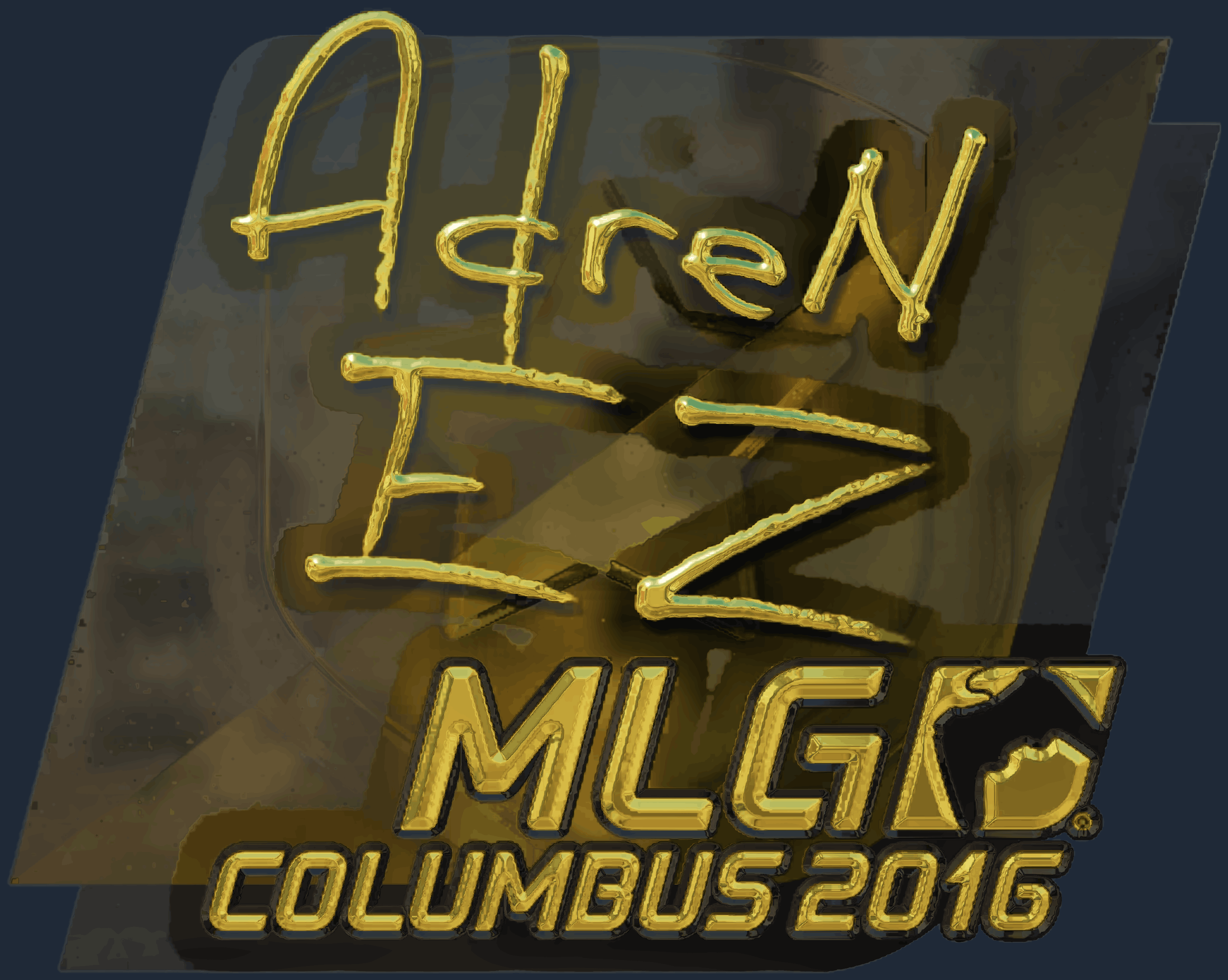 Sticker | AdreN (Gold)  | MLG Columbus 2016 Screenshot