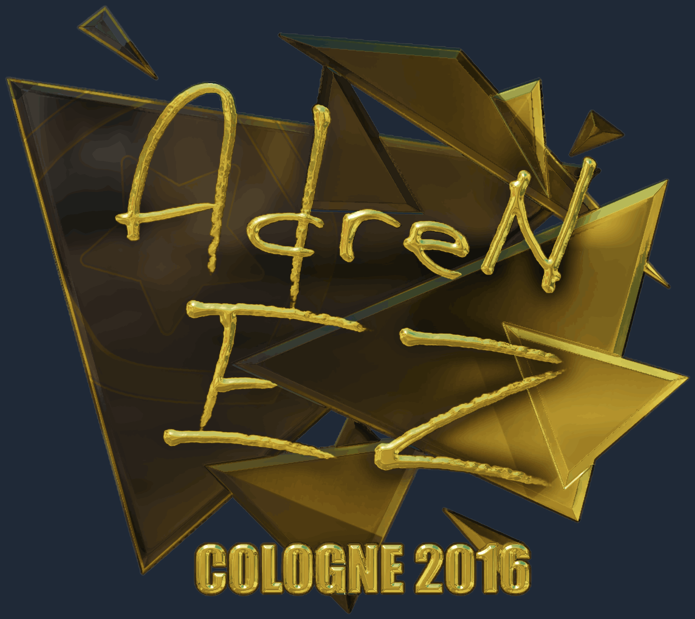 Sticker | AdreN (Gold) | Cologne 2016 Screenshot