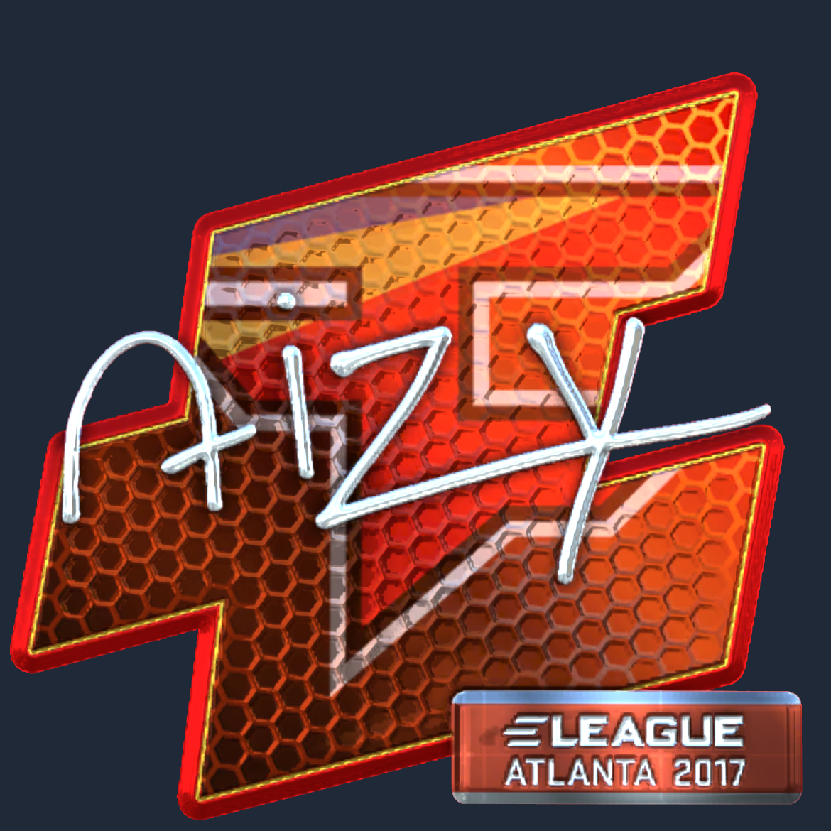 Sticker | aizy (Foil) | Atlanta 2017 Screenshot