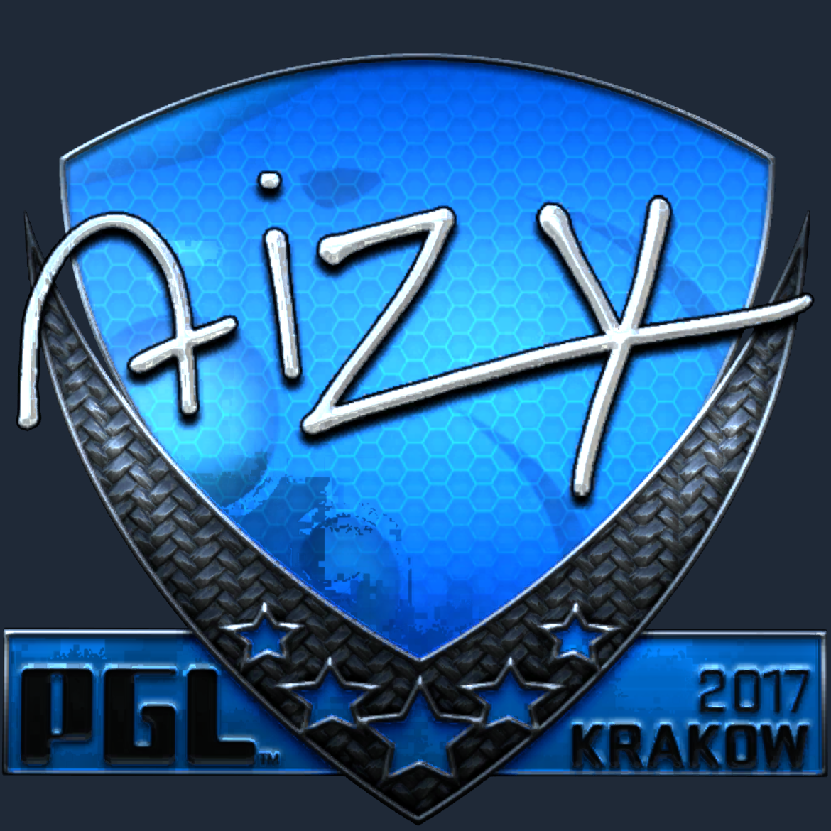 Sticker | aizy (Foil) | Krakow 2017 Screenshot