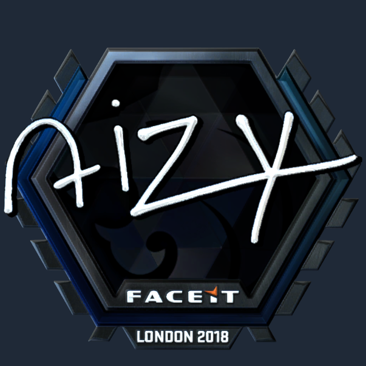 Sticker | aizy (Foil) | London 2018 Screenshot