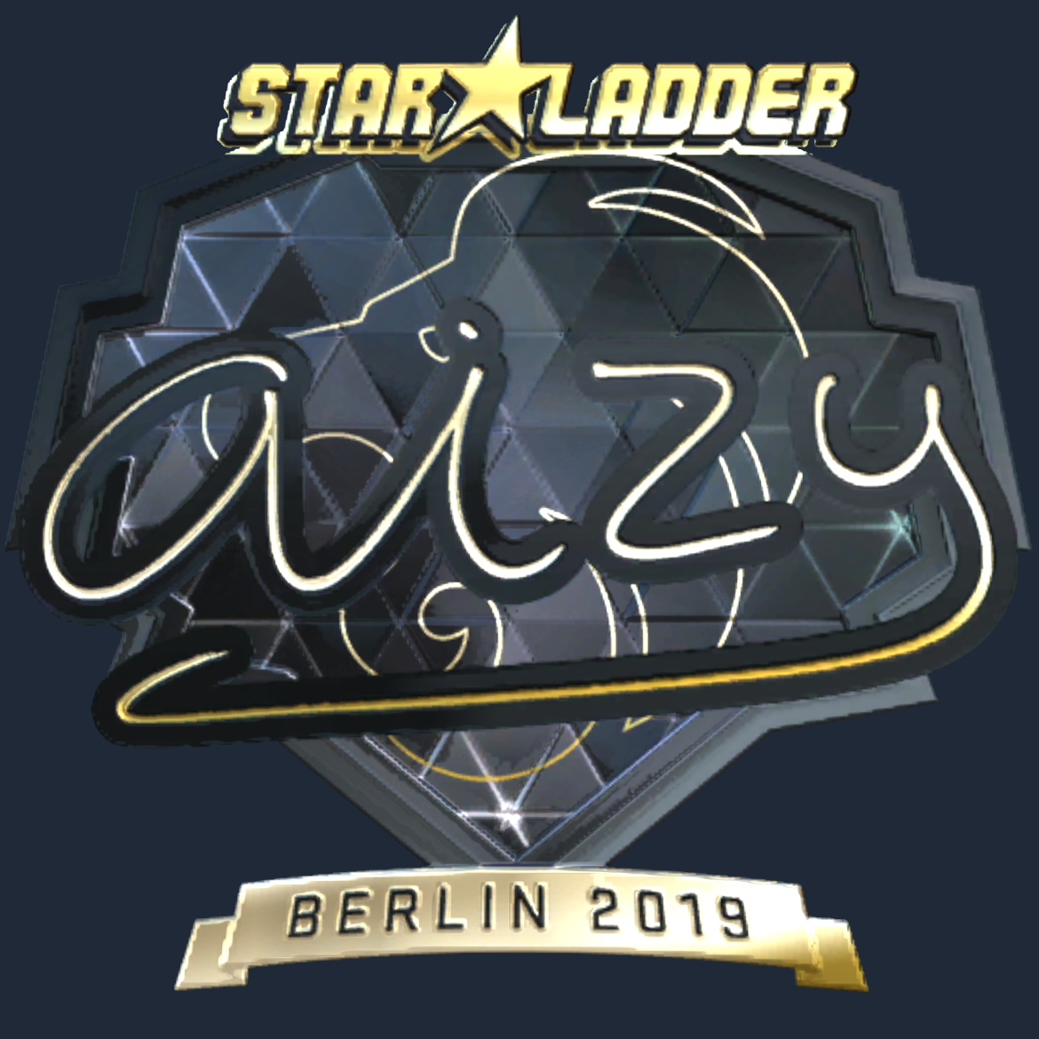 Sticker | aizy (Gold) | Berlin 2019 Screenshot