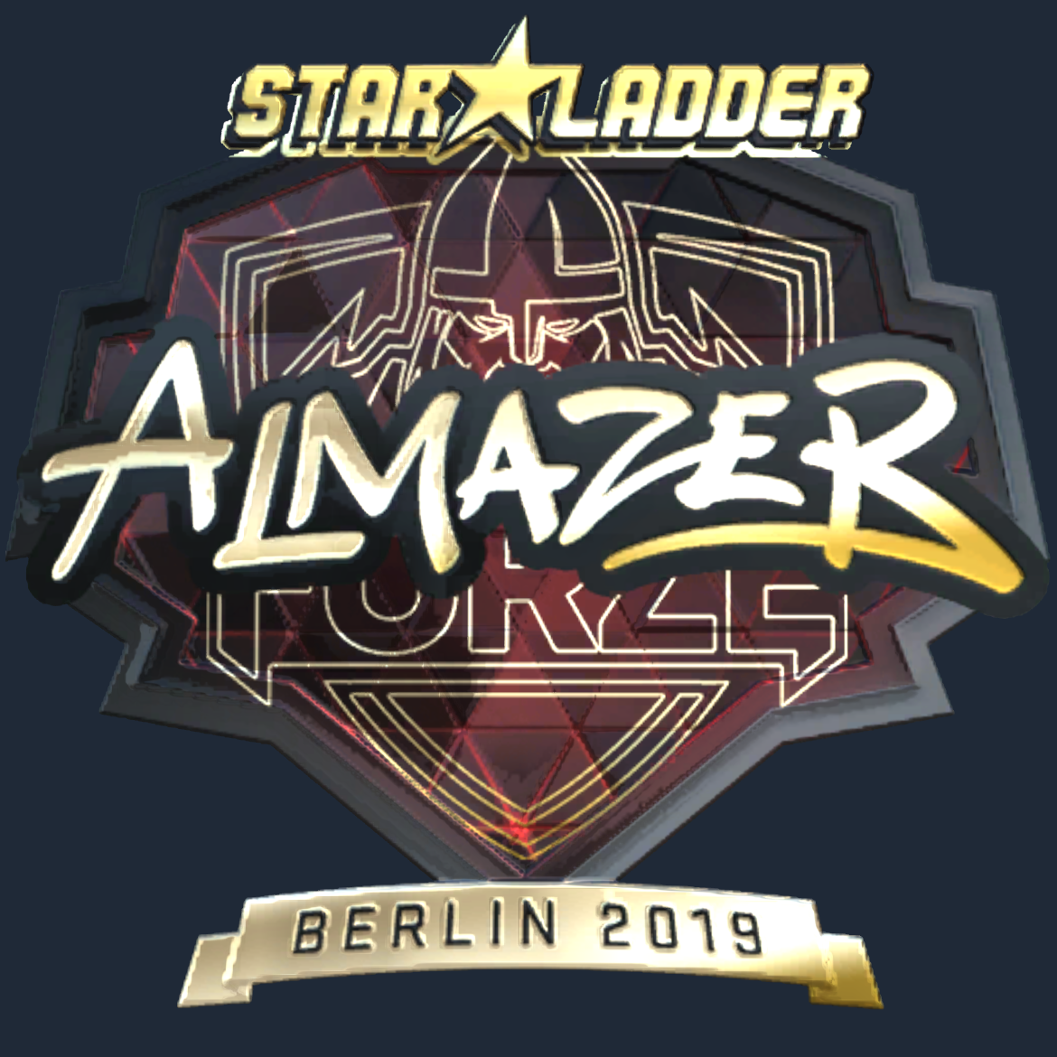 Sticker | almazer (Gold) | Berlin 2019 Screenshot