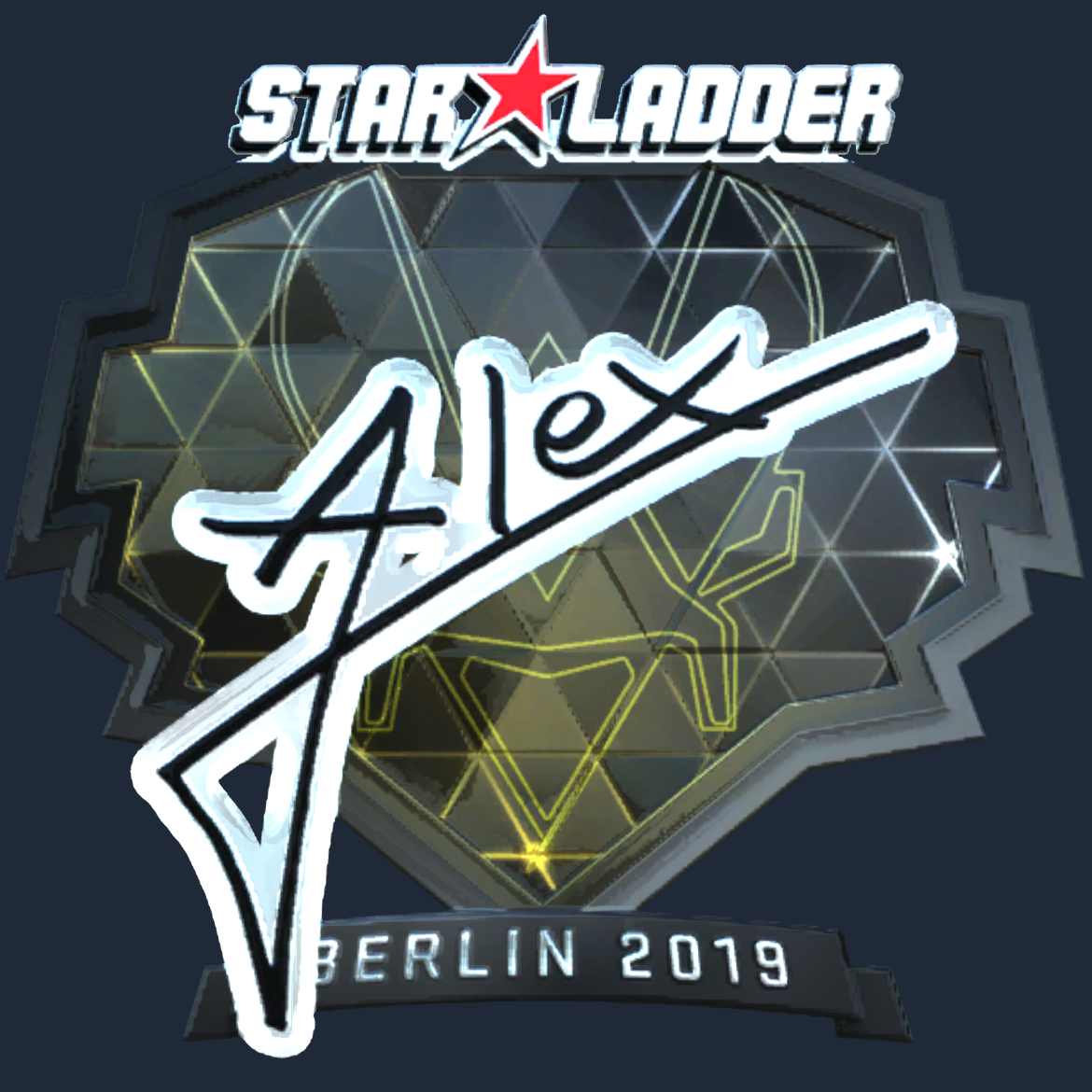 Sticker | ALEX (Foil) | Berlin 2019 Screenshot
