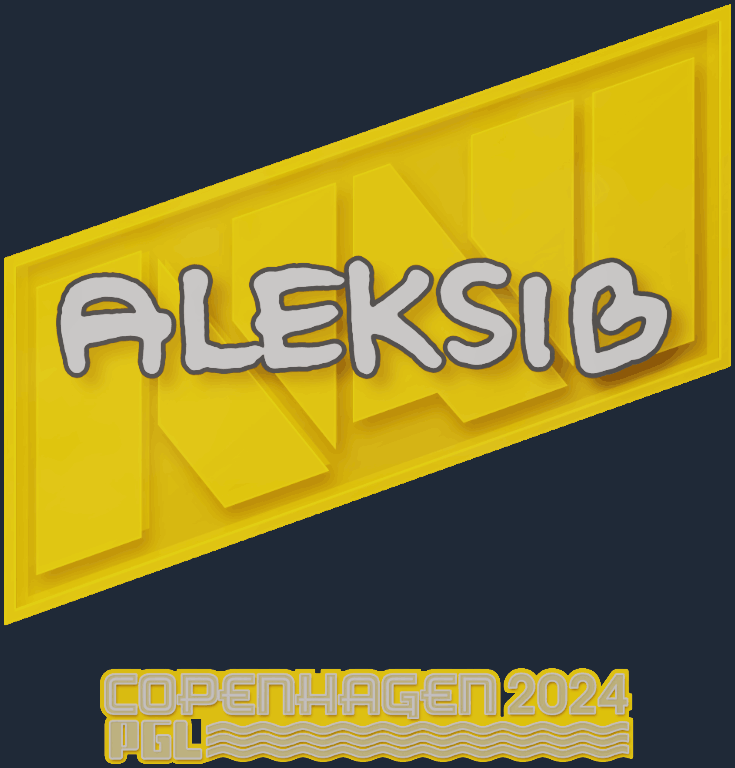Sticker | Aleksib | Copenhagen 2024 Screenshot