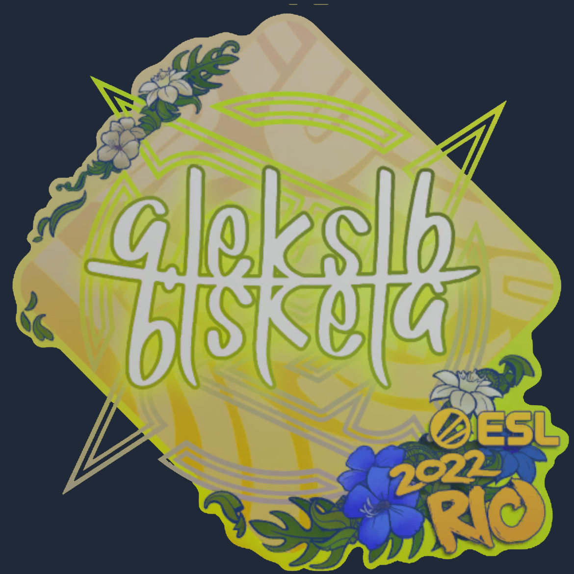 Sticker | Aleksib | Rio 2022 Screenshot