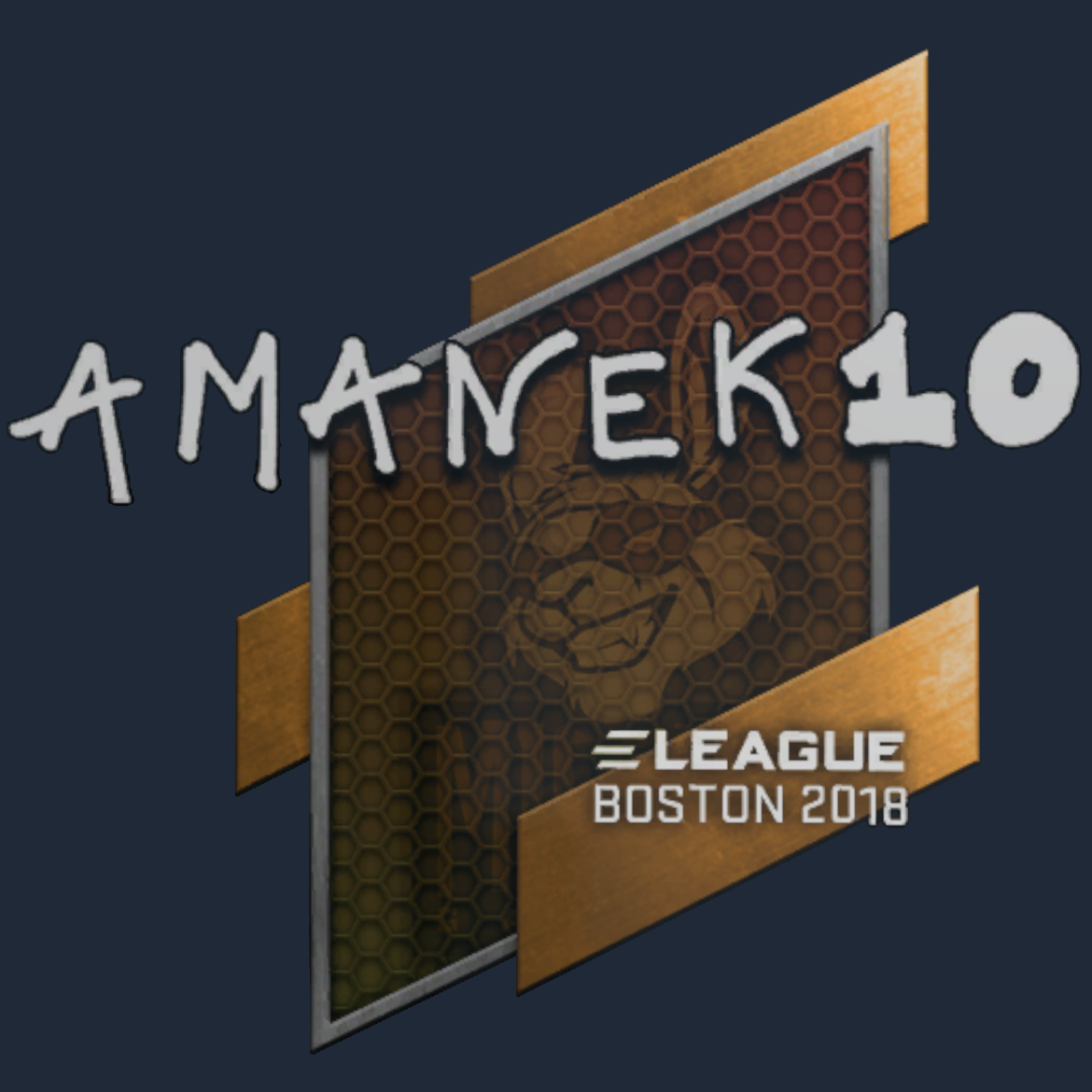 Sticker | AmaNEk | Boston 2018 Screenshot