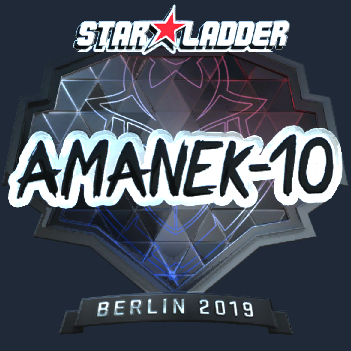 Sticker | AmaNEk (Foil) | Berlin 2019 Screenshot