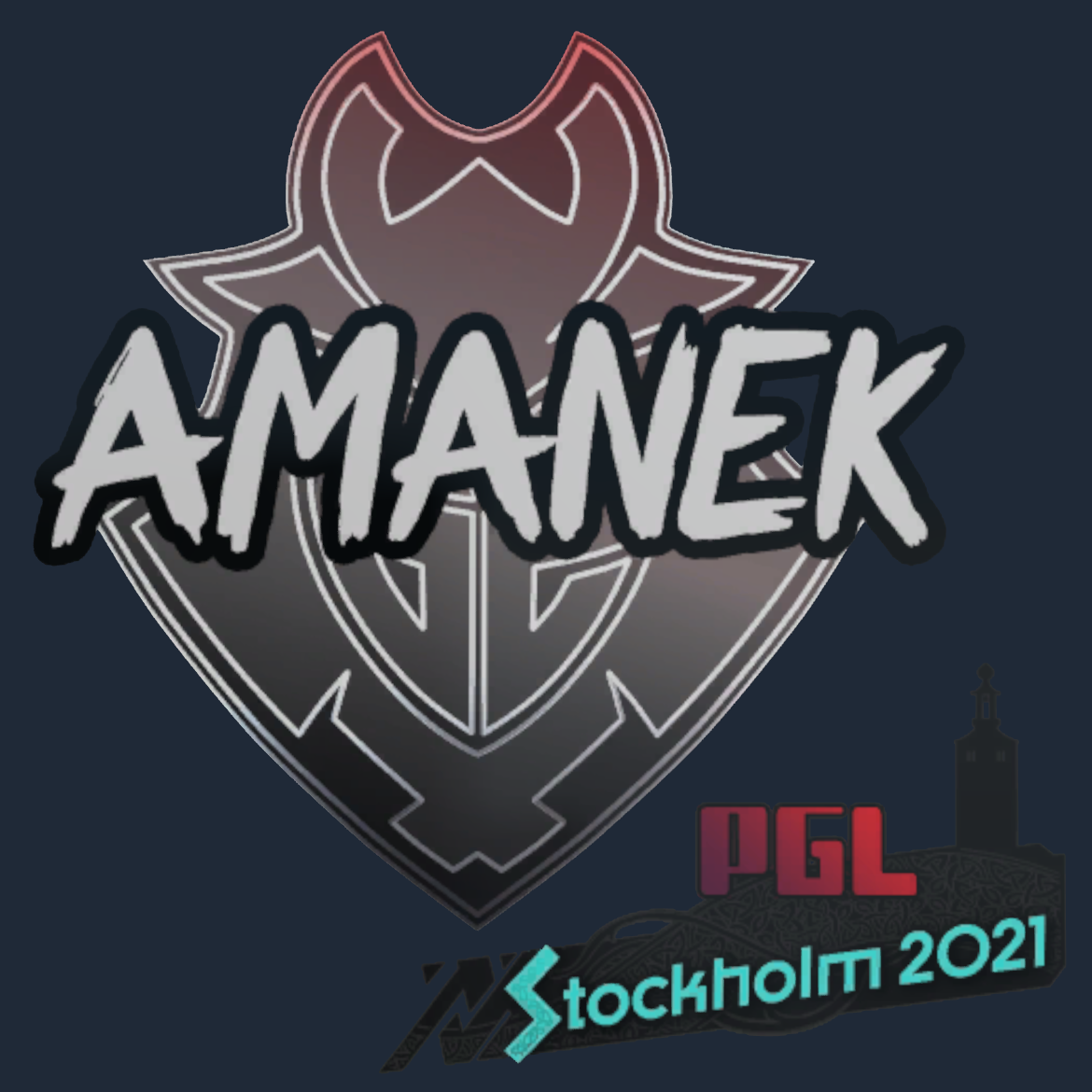Sticker | AMANEK | Stockholm 2021 Screenshot