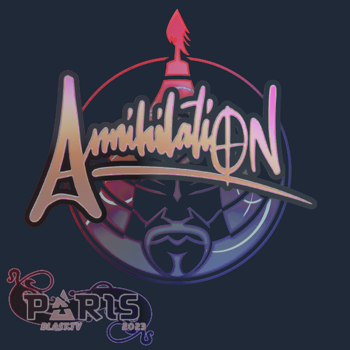 Sticker | ANNIHILATION (Holo) | Paris 2023 Screenshot