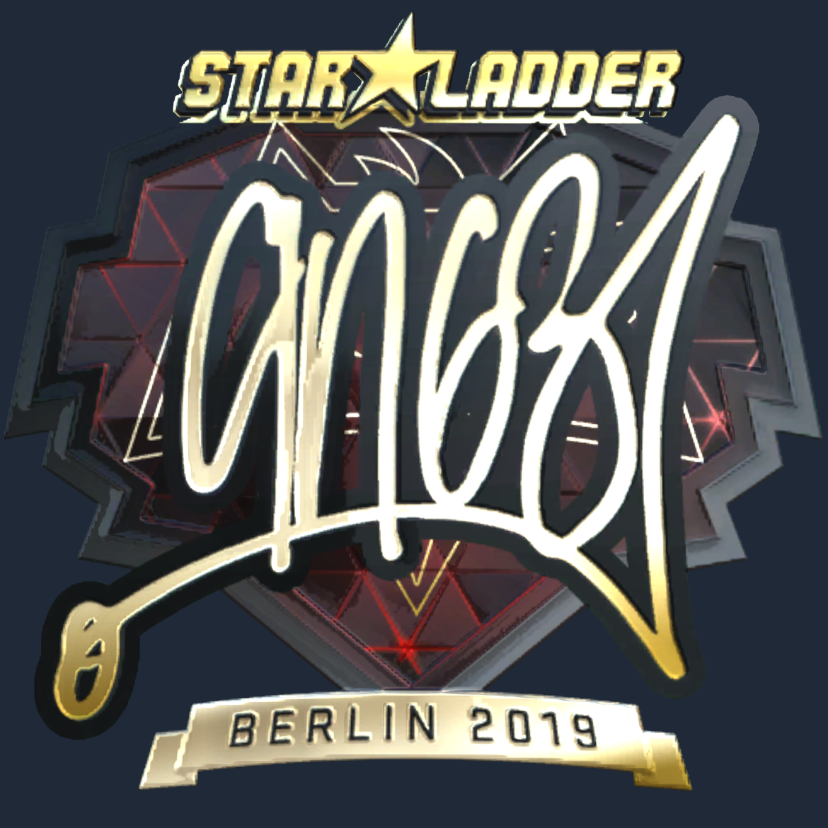 Sticker | ANGE1 (Gold) | Berlin 2019 Screenshot