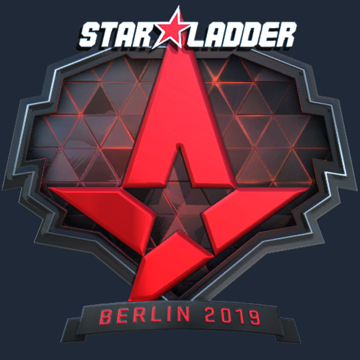 Sticker | Astralis (Foil) | Berlin 2019 Screenshot