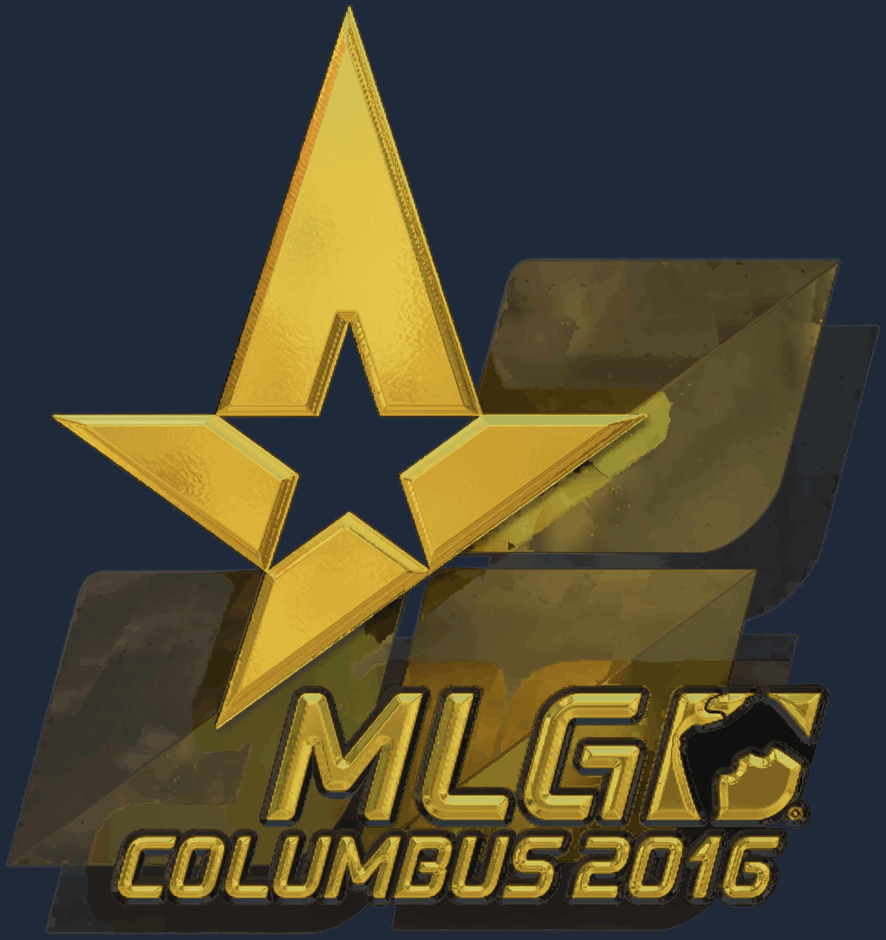Sticker | Astralis (Gold) | MLG Columbus 2016 Screenshot