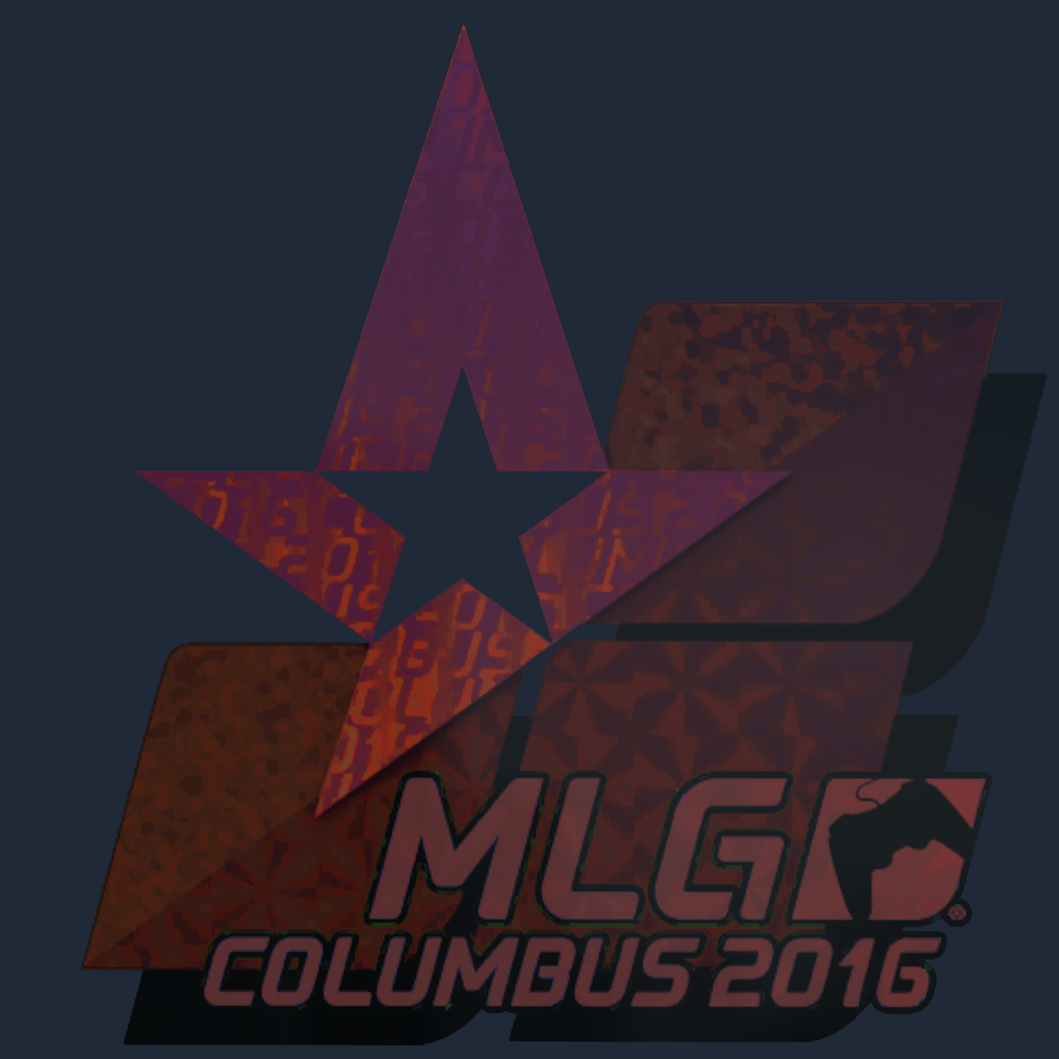 Sticker | Astralis (Holo) | MLG Columbus 2016 Screenshot