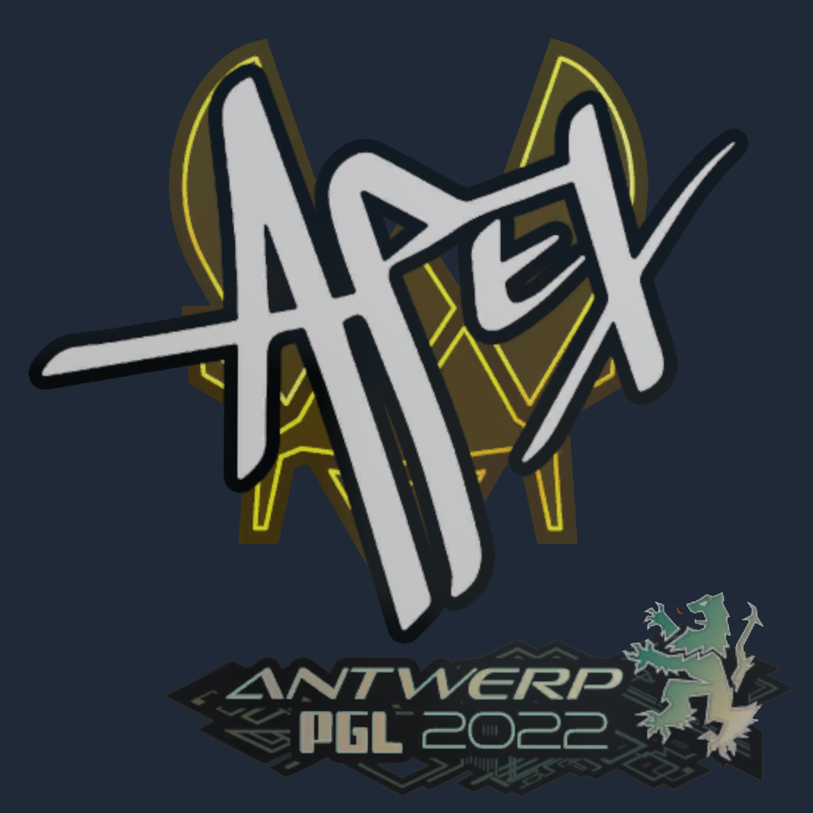 Sticker | apEX | Antwerp 2022 Screenshot