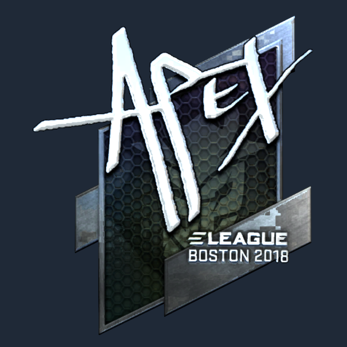 Sticker | apEX (Foil) | Boston 2018 Screenshot