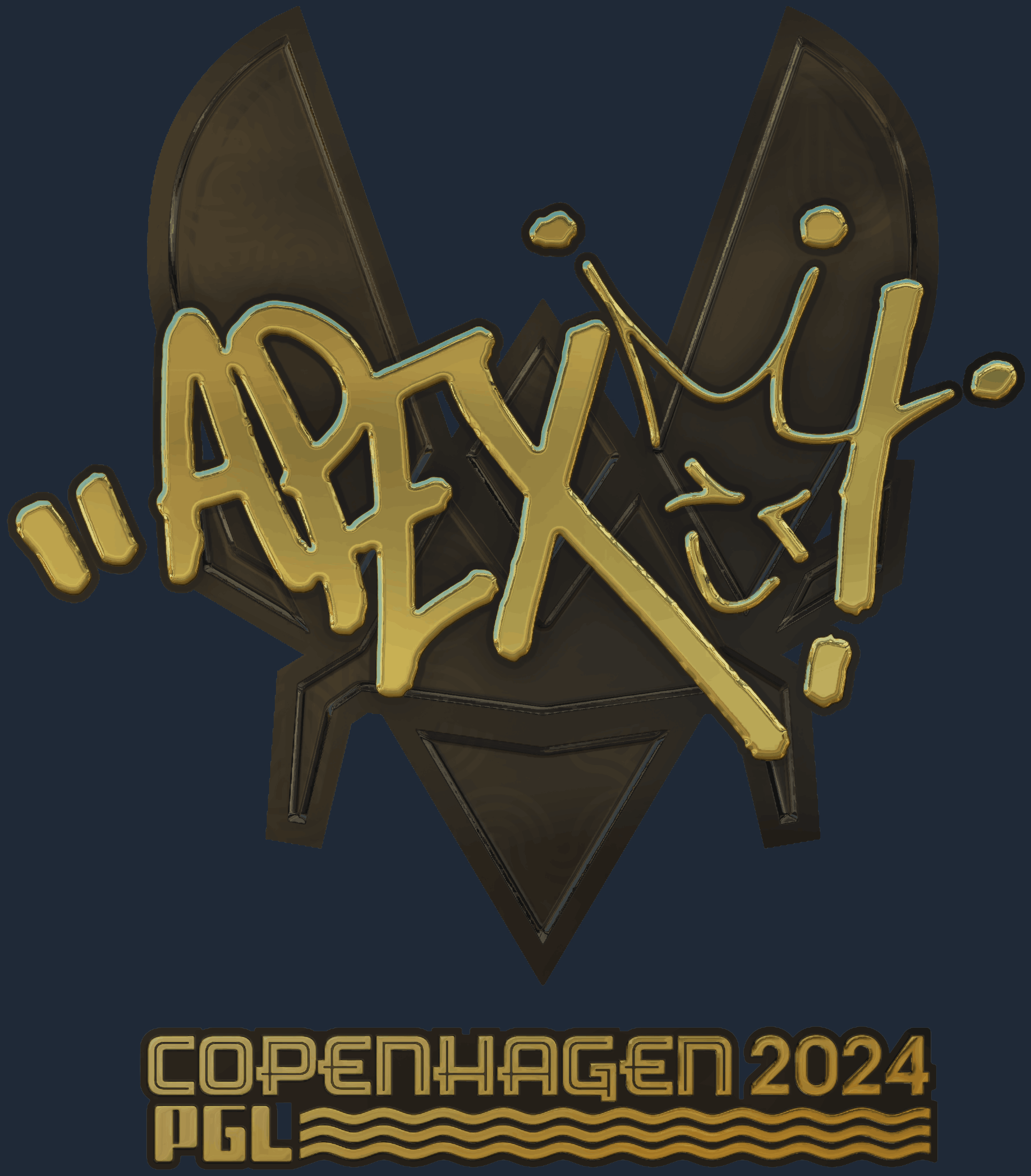 Sticker | apEX (Gold) | Copenhagen 2024 Screenshot